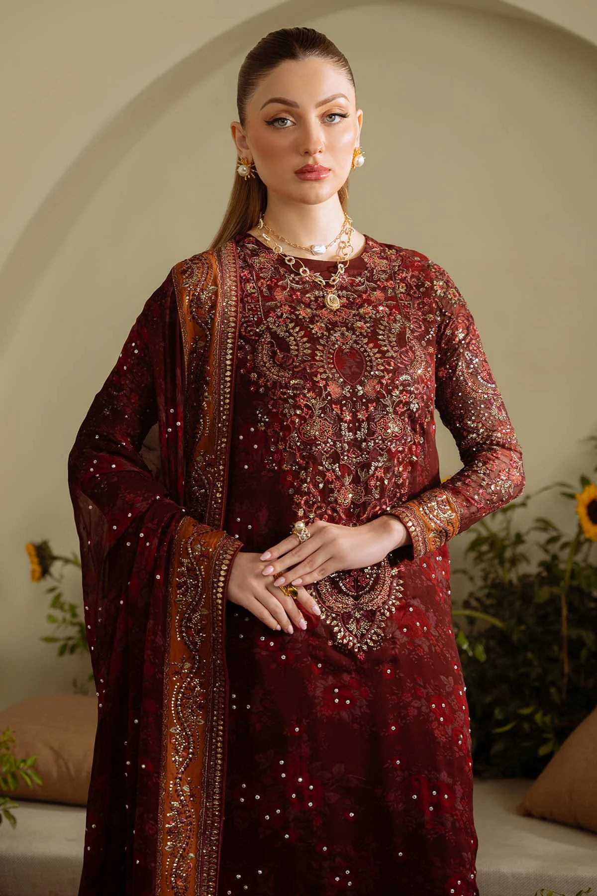 Nureh AM-09 Amaya Chiffon Luxe Formals 2025 - Image 2