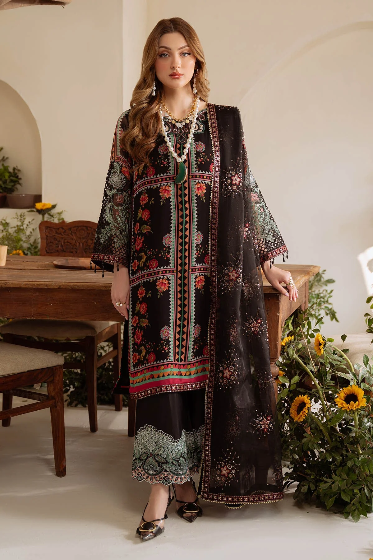 Nureh AM-11 Amaya Chiffon Luxe Formals 2025