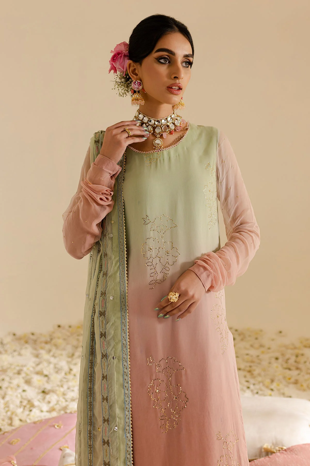 Nureh MK-07 Mukeshkari Luxe Chiffon 2025 - Image 2