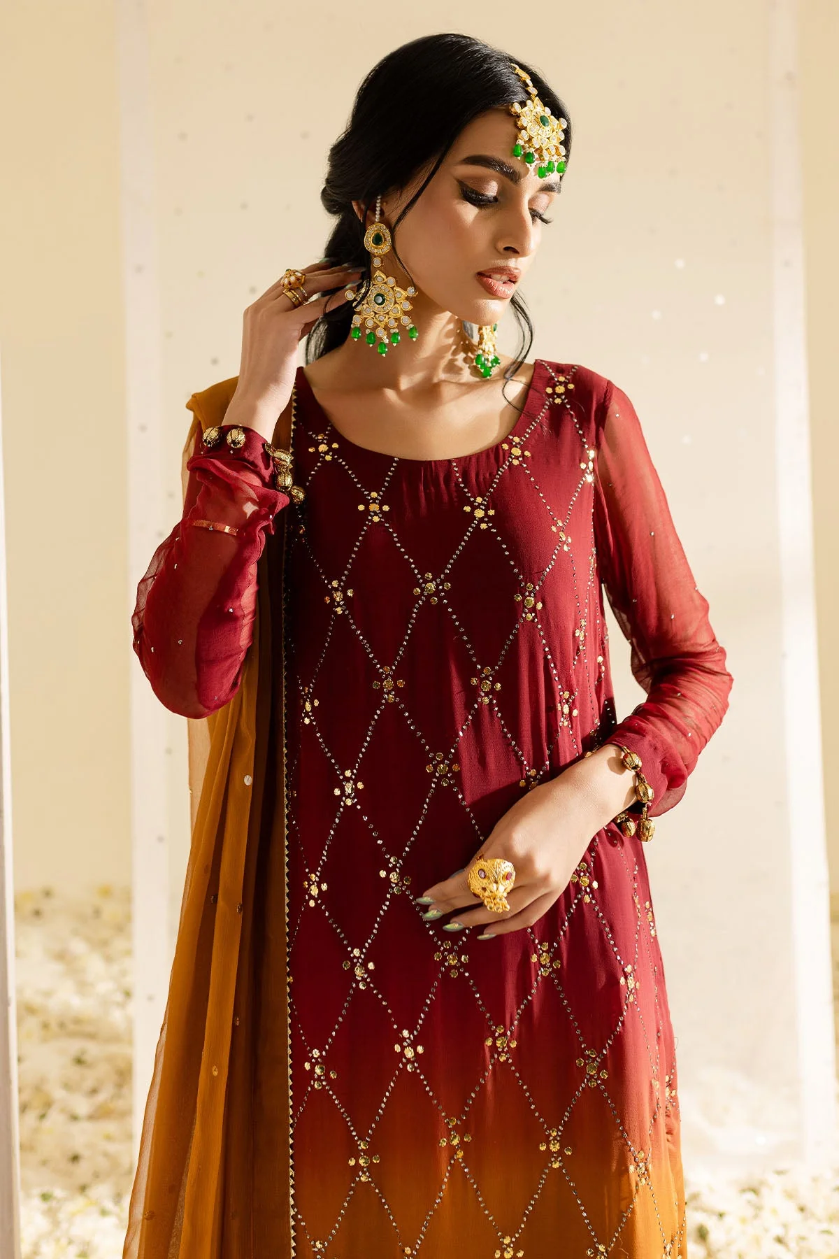 Nureh MK-09 Mukeshkari Luxe Chiffon 2025 - Image 2