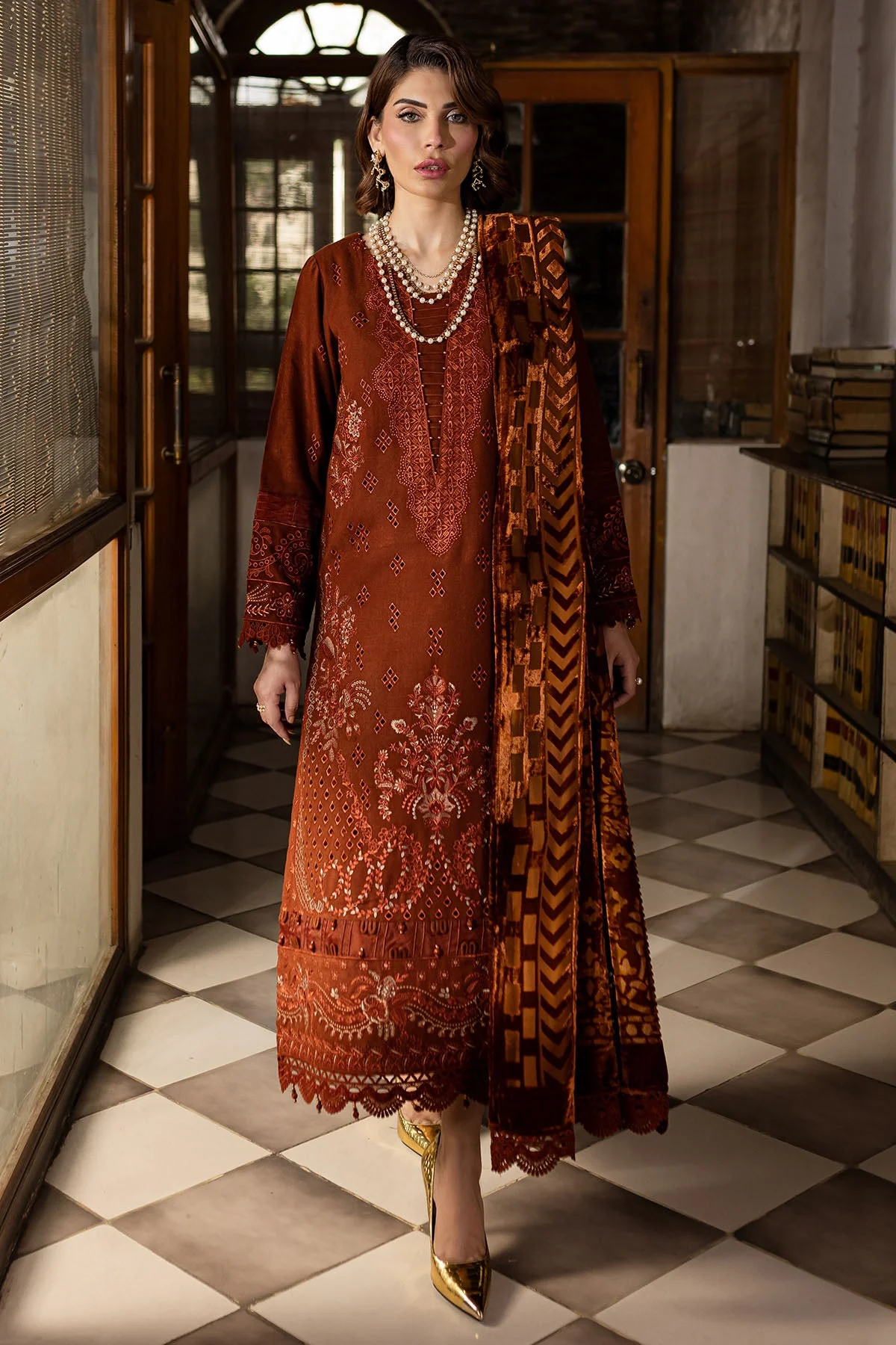 Nureh NE-120 Exclusive Shawls 2024