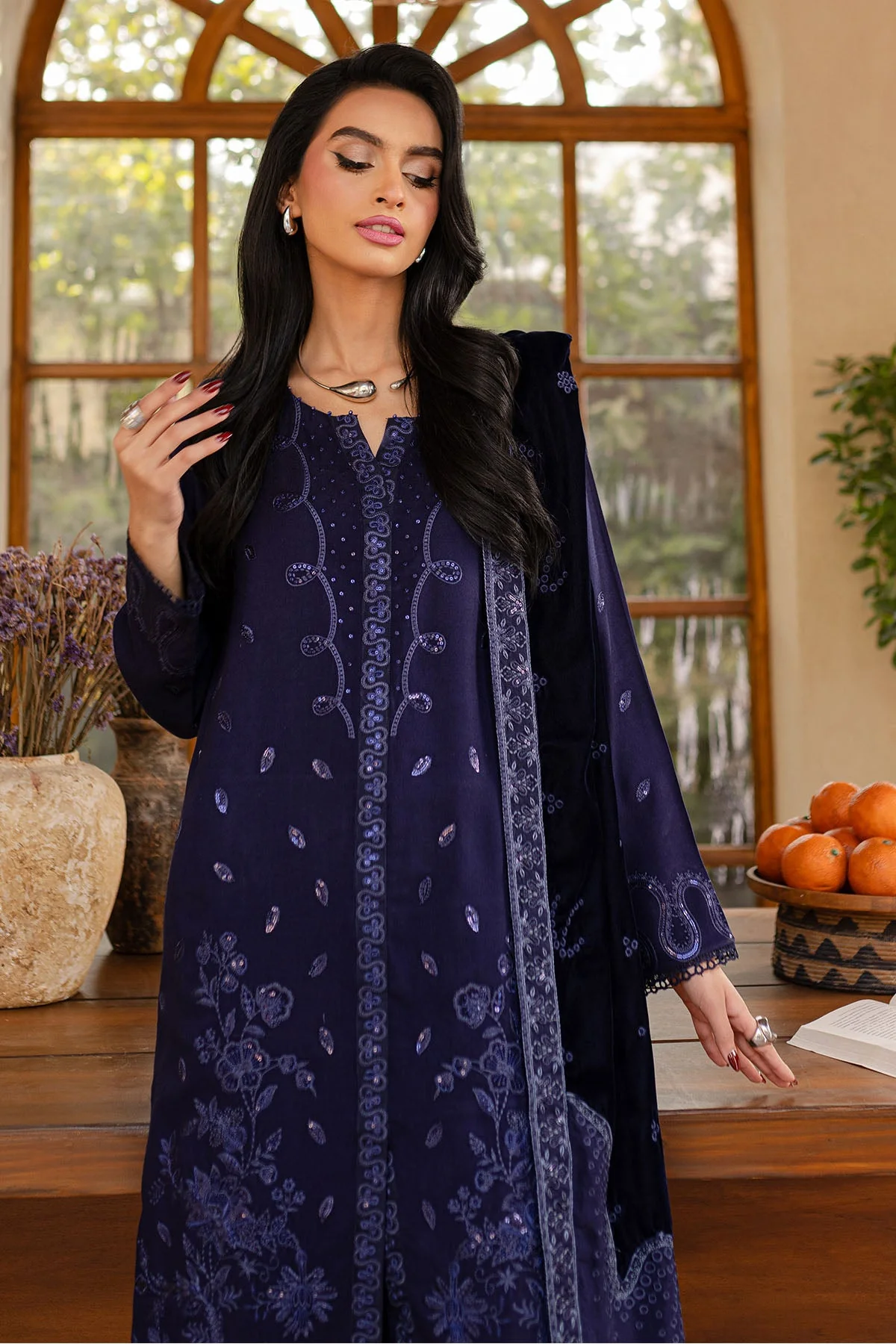 Nureh NE-124 Exclusive Shawl 2024 - Image 2