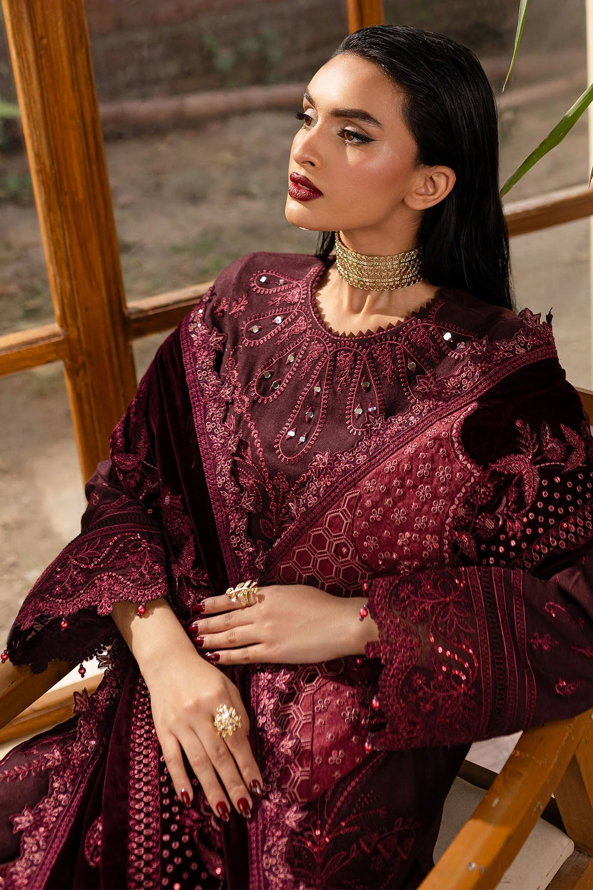 Nureh NE-126 Exclusive Shawl 2024 - Image 2