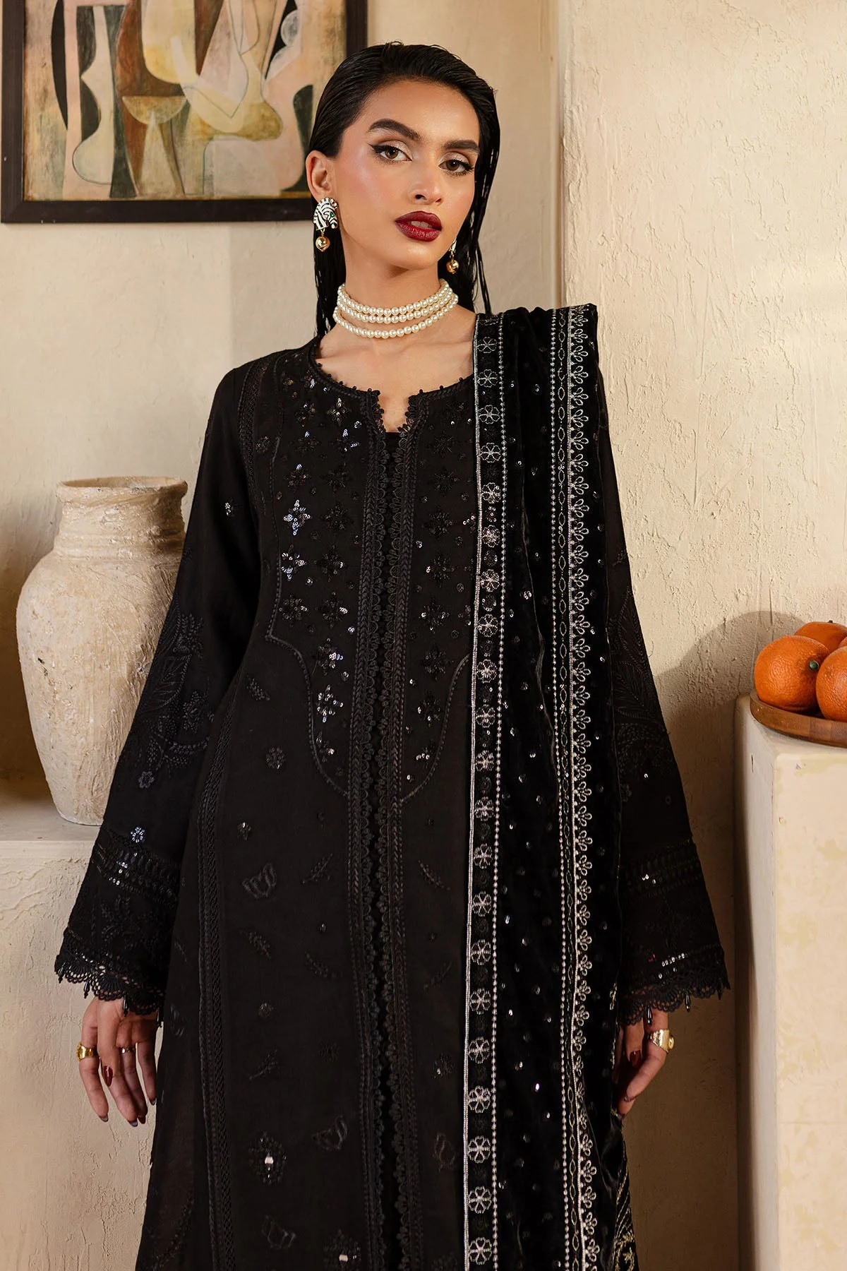 Nureh NE-128 Exclusive Shawl 2024 - Image 2