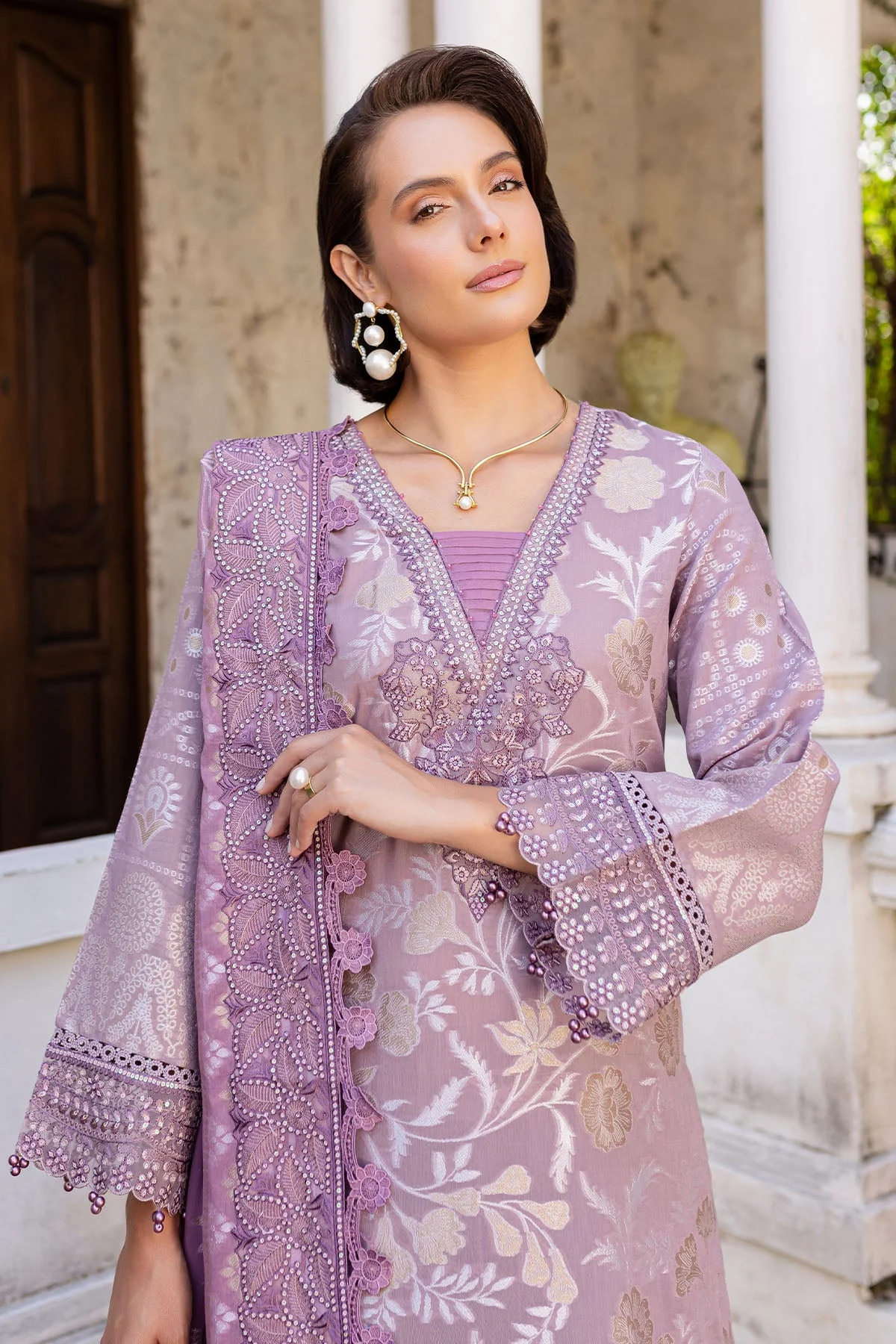 Nureh NE-153 Lawn Jacquard Exclusive 2025 - Image 2