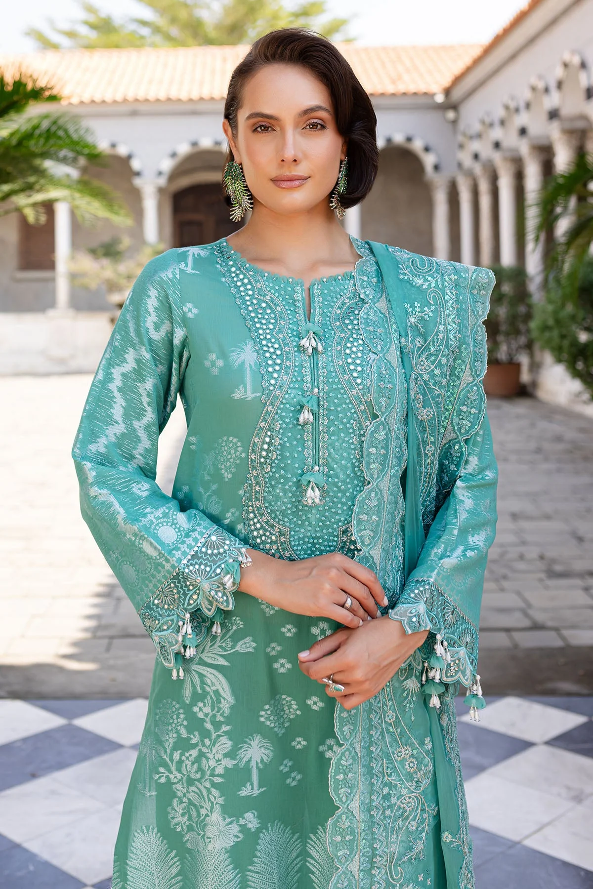 Nureh NE-157 Lawn Jacquard Exclusive 2025 - Image 2