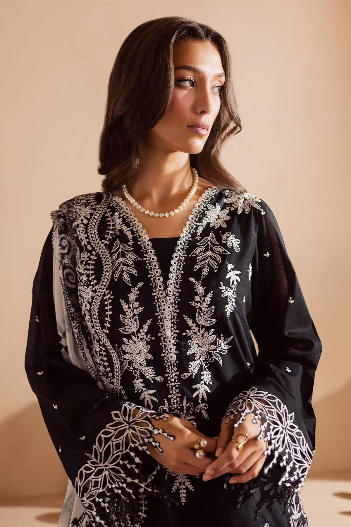 Nureh NE- 163 Koyal Monochrome Collection 2025 - Image 2