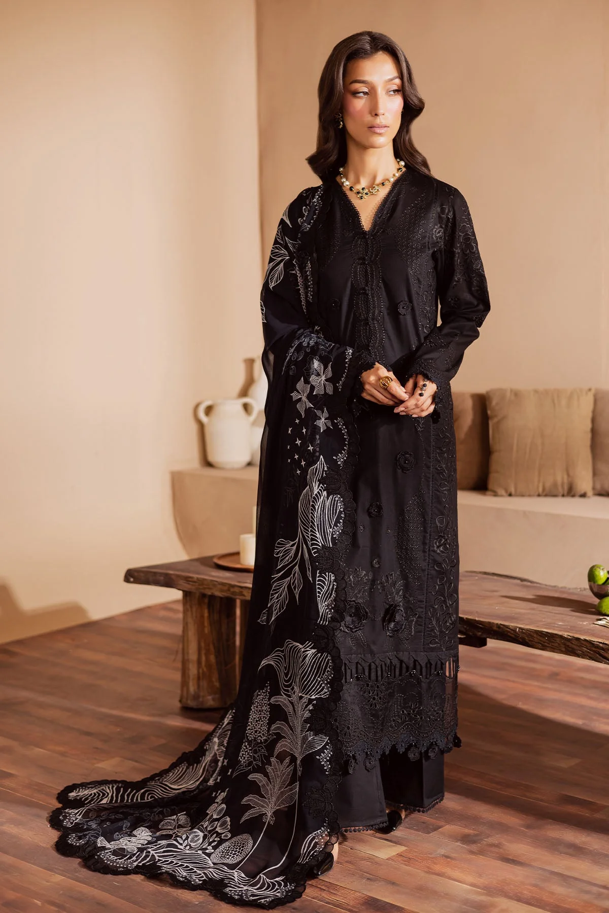 Nureh NE- 166 Koyal Monochrome Collection 2025
