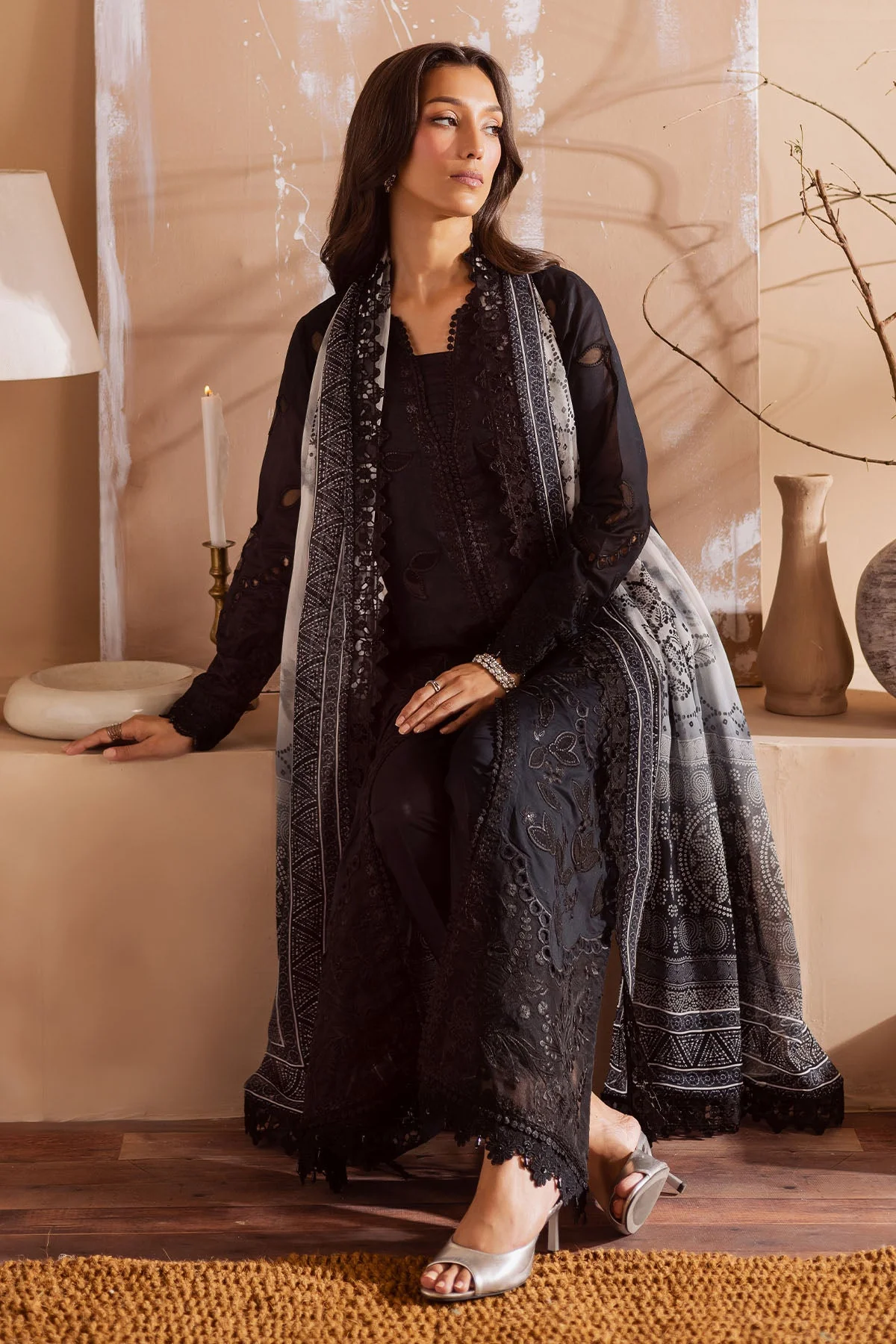 Nureh NE- 168 Koyal Monochrome Collection 2025 - Image 2