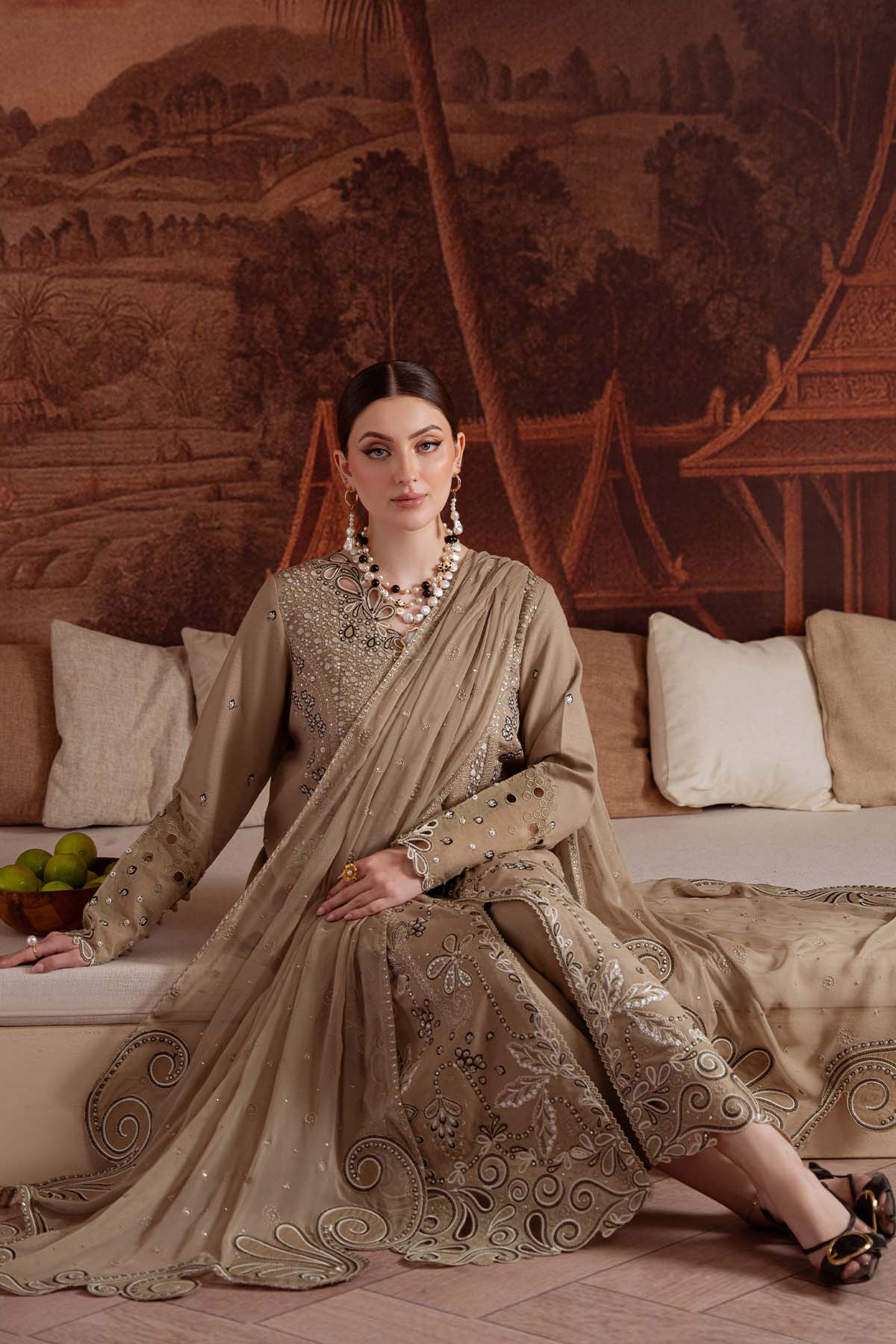 Nureh NE-170 Exclusive Karandi Collection 2025 - Image 2