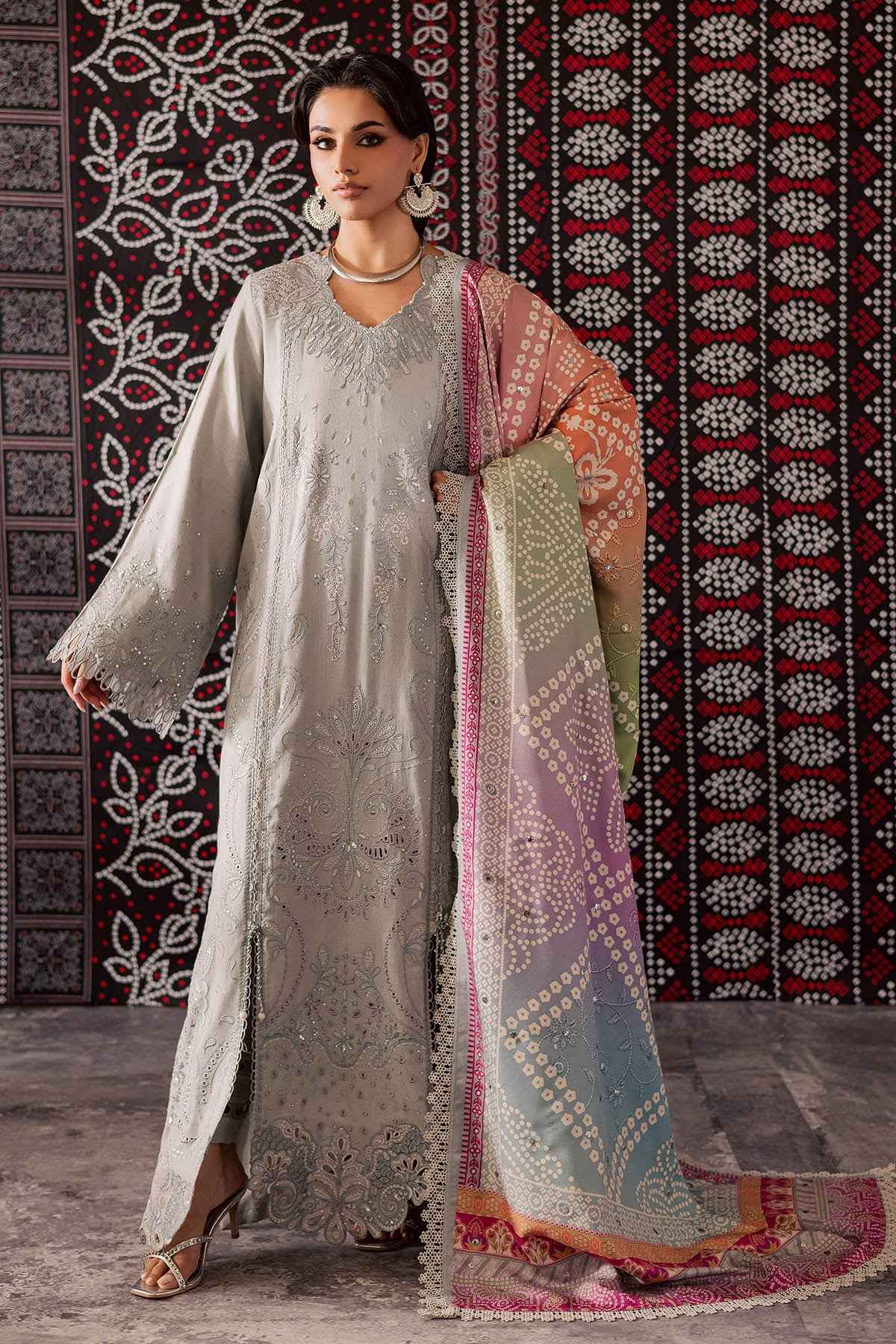 Nureh NE-207 Exclusive Bazaar Shawl Collection 2025
