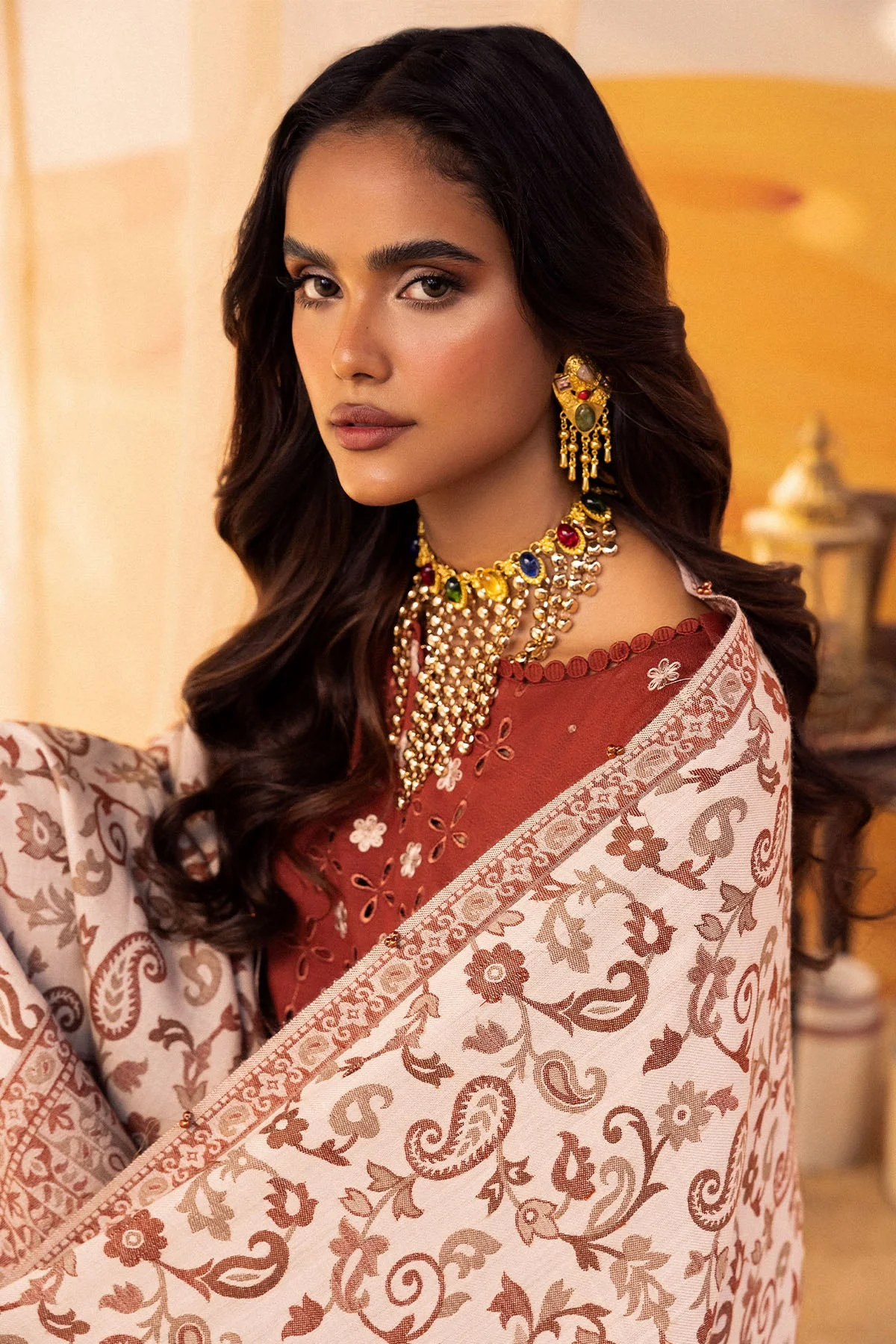 Nureh NE-66 Shawl Collection 2024 - Image 2