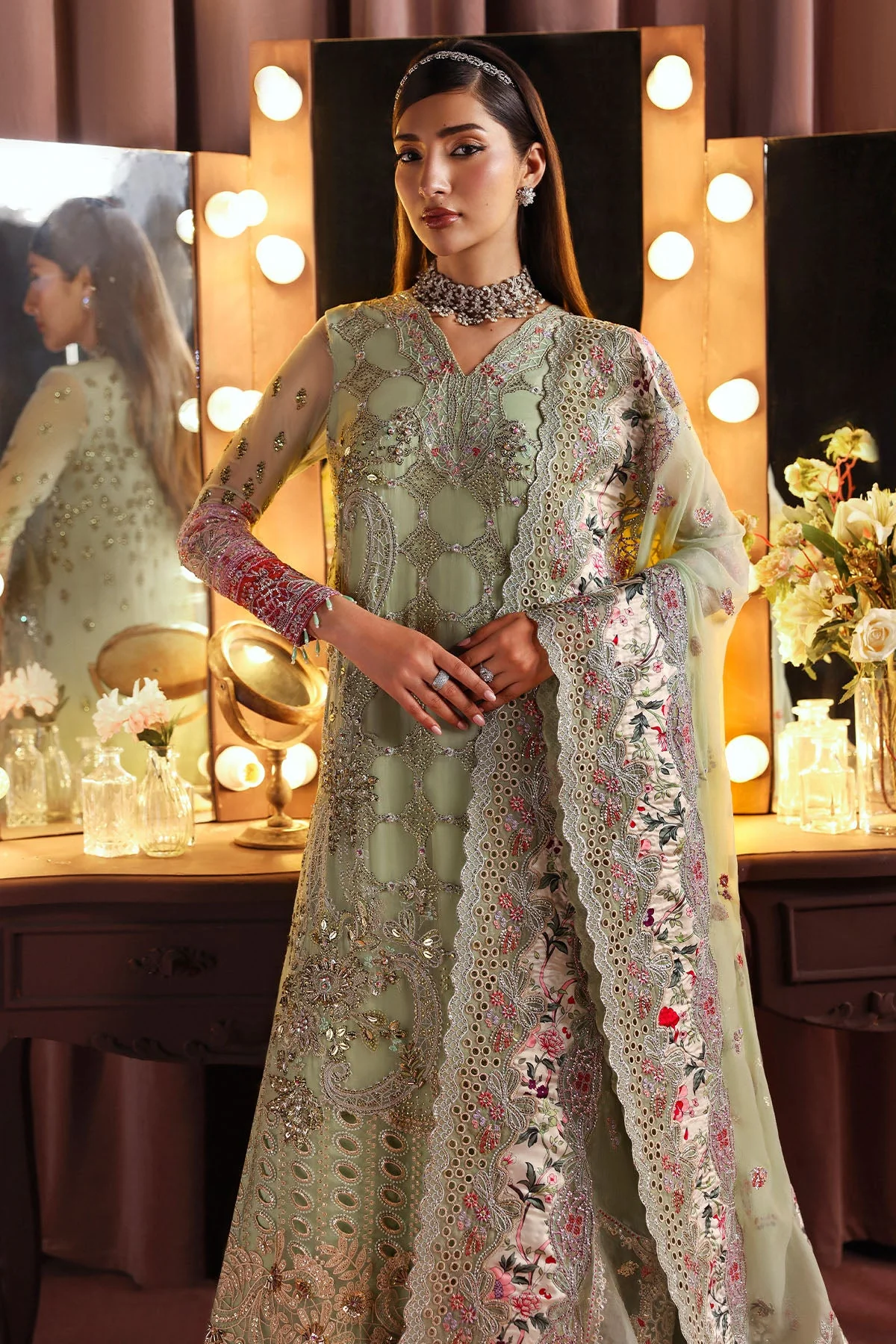 Nureh NL-86 Insia Jhoomro Chiffon 2025 - Image 2