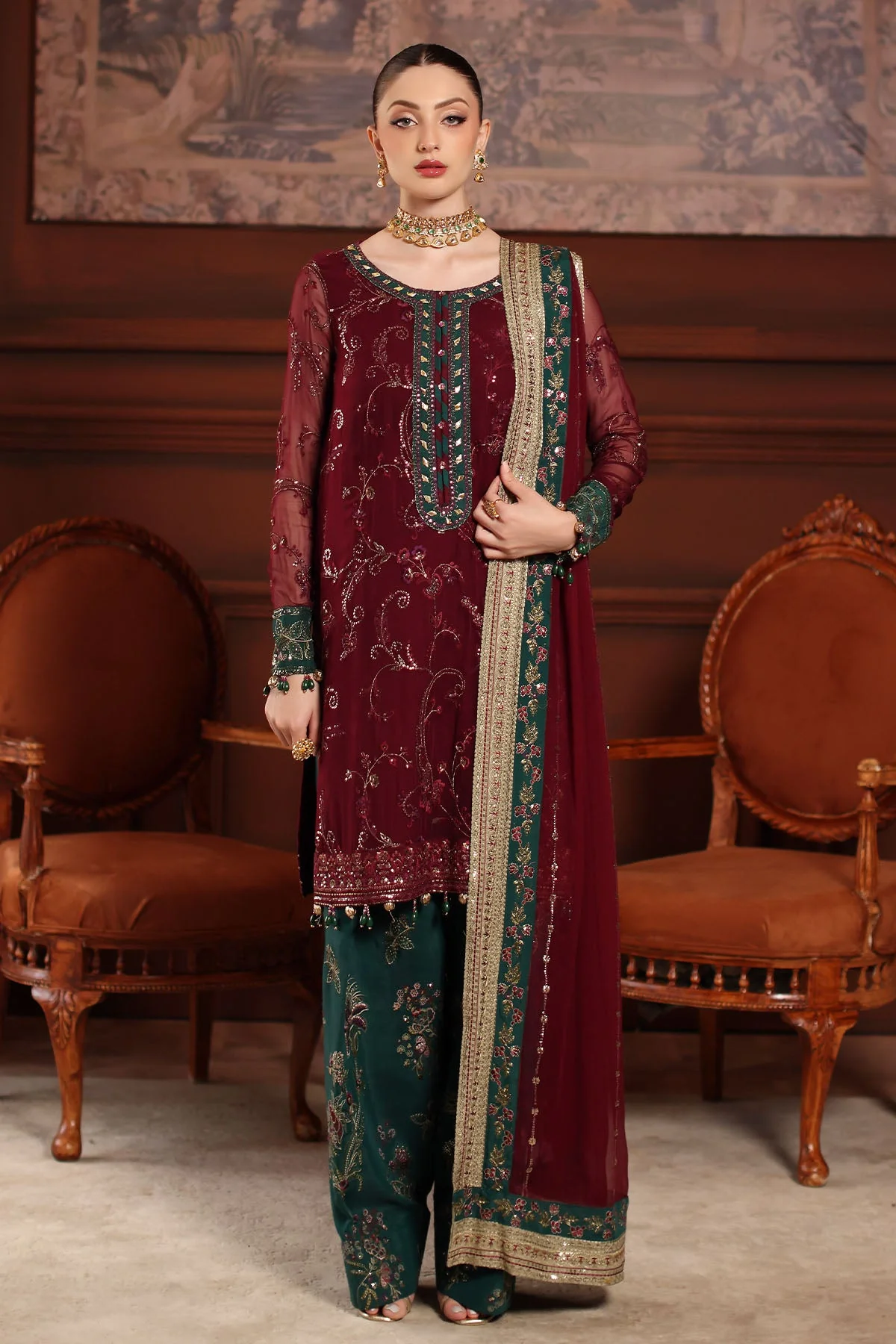Nureh NL-90 Alfaaz Chiffon Luxe 2025
