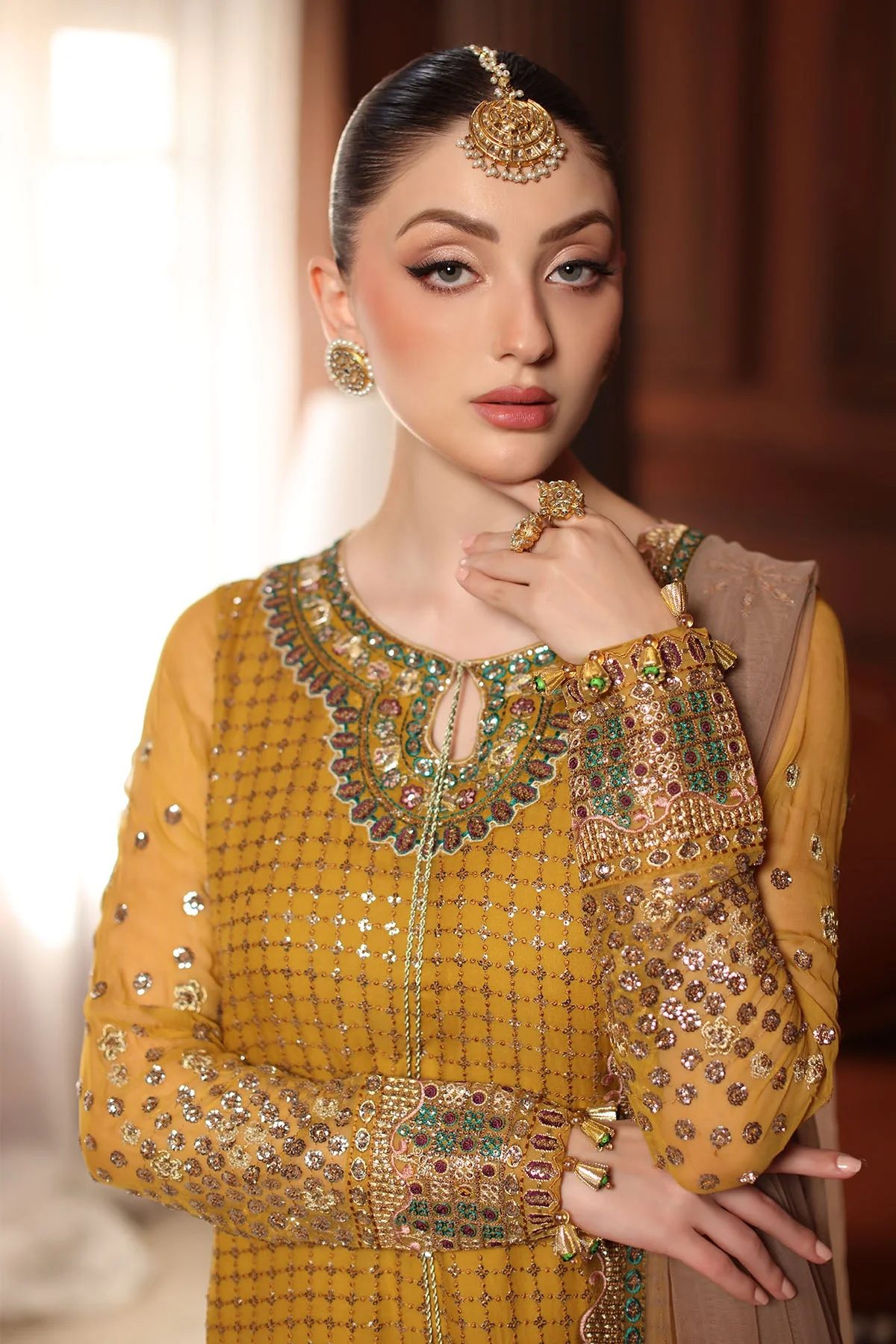 Nureh NL-92 Alfaaz Chiffon Luxe 2026 - Image 2