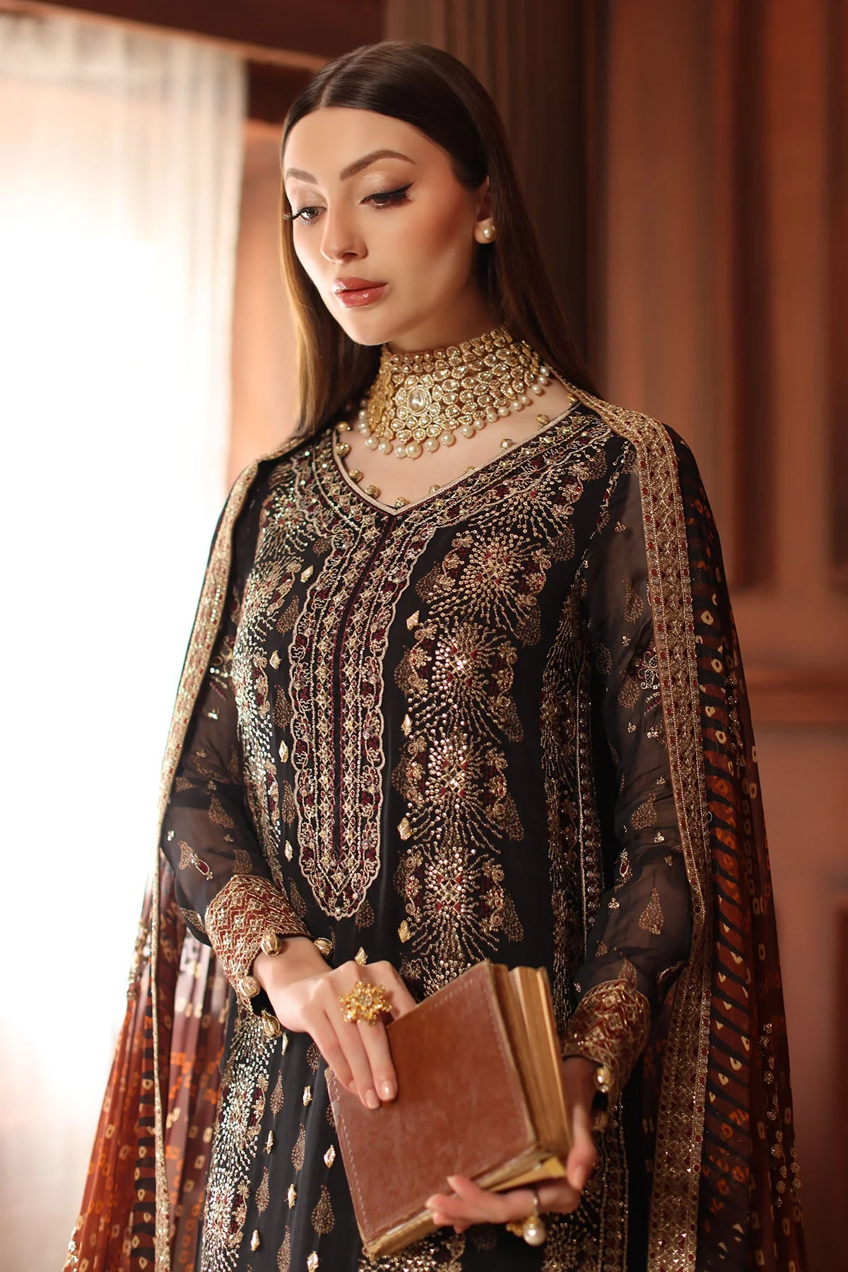 Nureh NL-93 Alfaaz Chiffon Luxe 2026 - Image 2