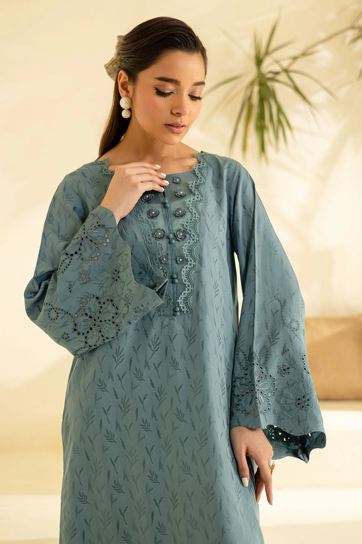 Nureh NP-602 Shades Of Summer Pret 2025 - Image 2