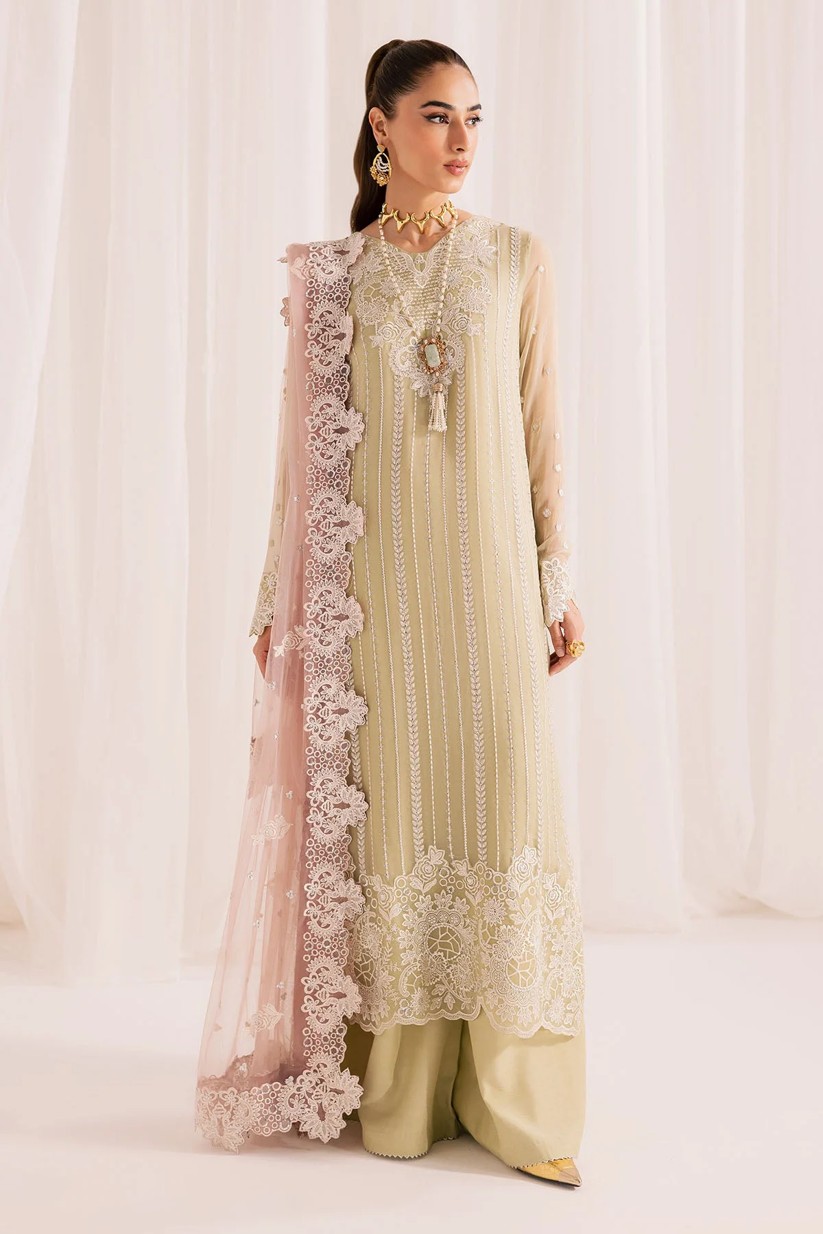 Nureh NP-614 Fancy Formal Prets 2025