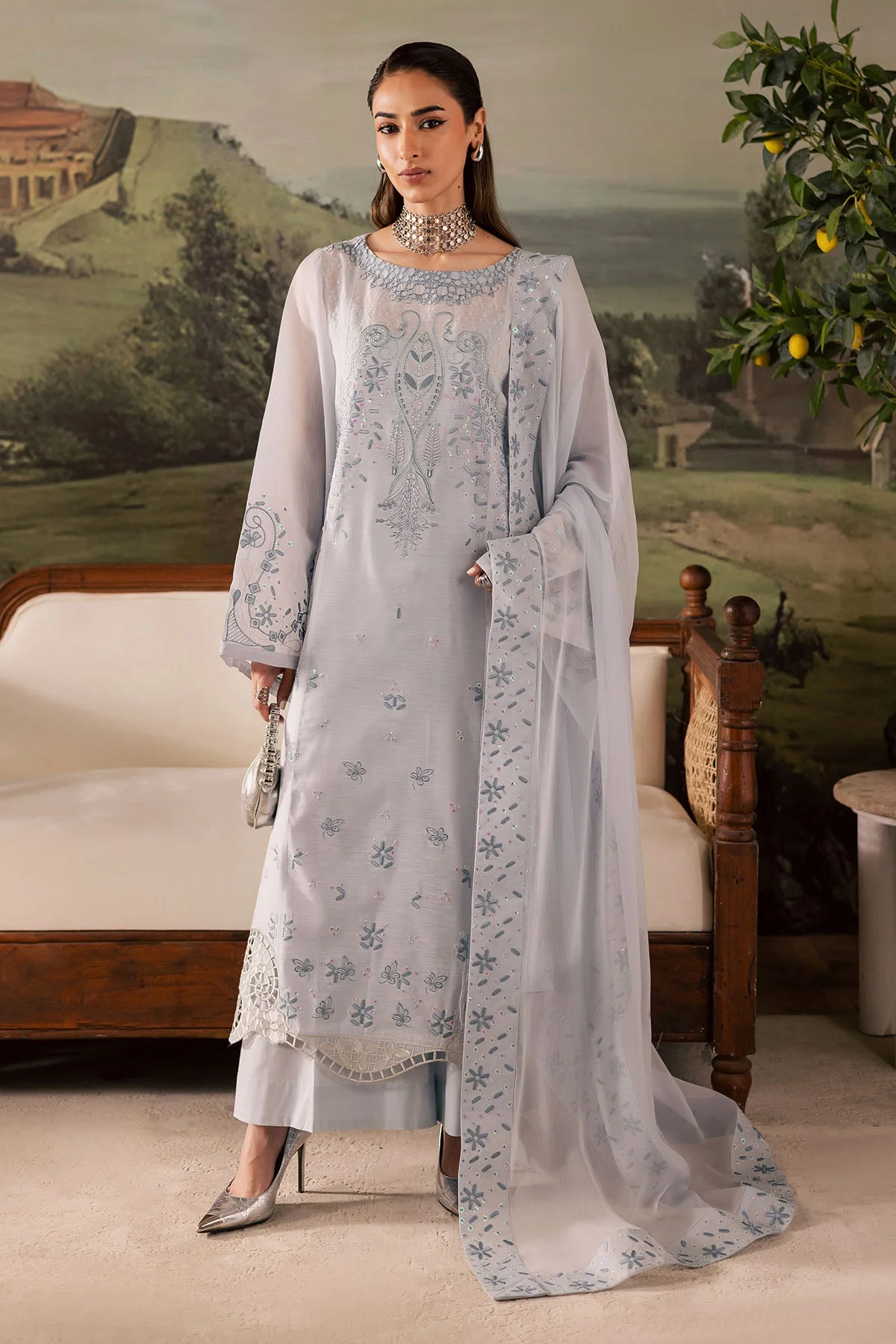 Nureh NP-668 Shades Of Winter Pret 2025