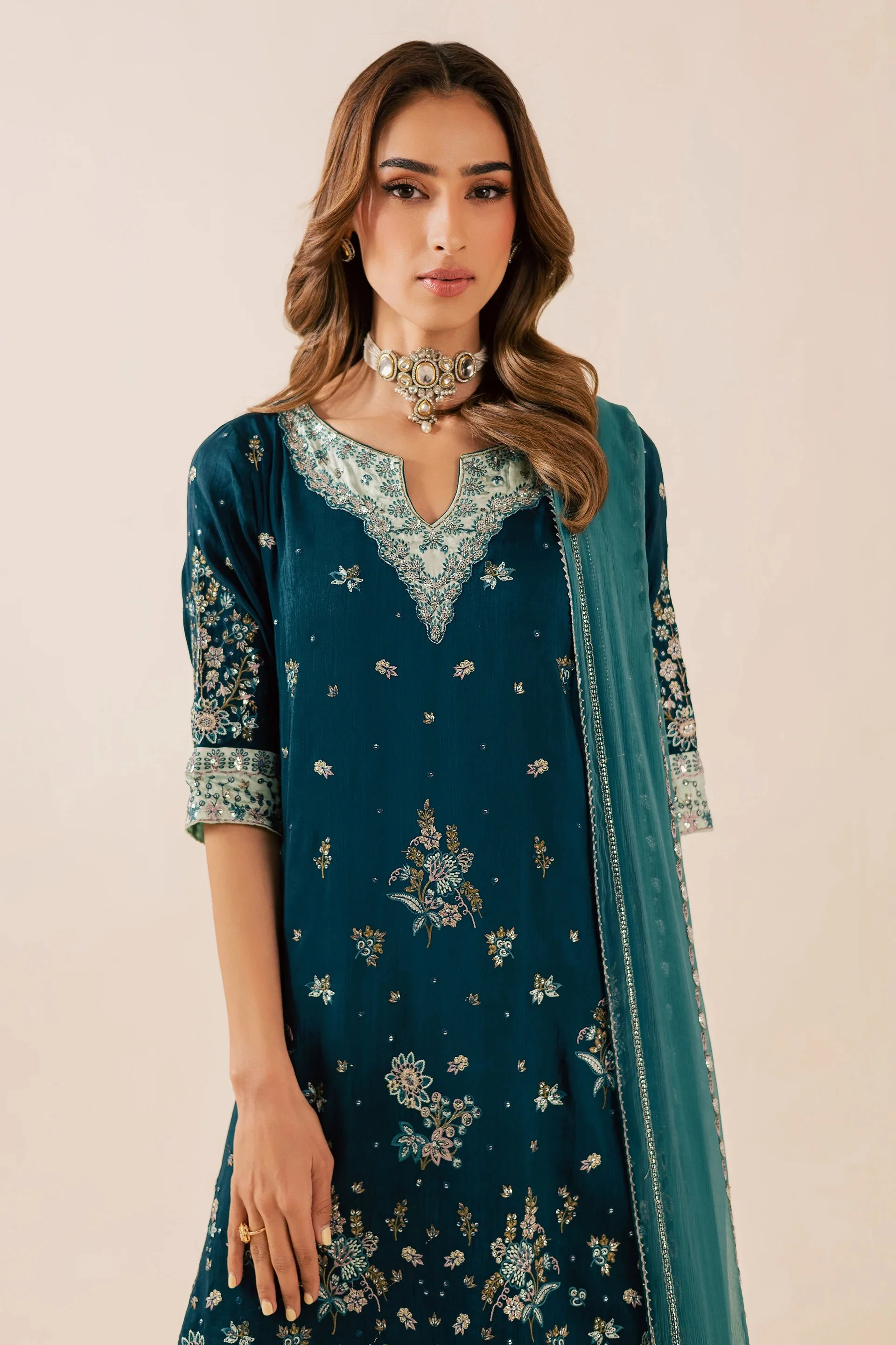 Nureh NP-747 Fancy Formal Pret 2026 - Image 2