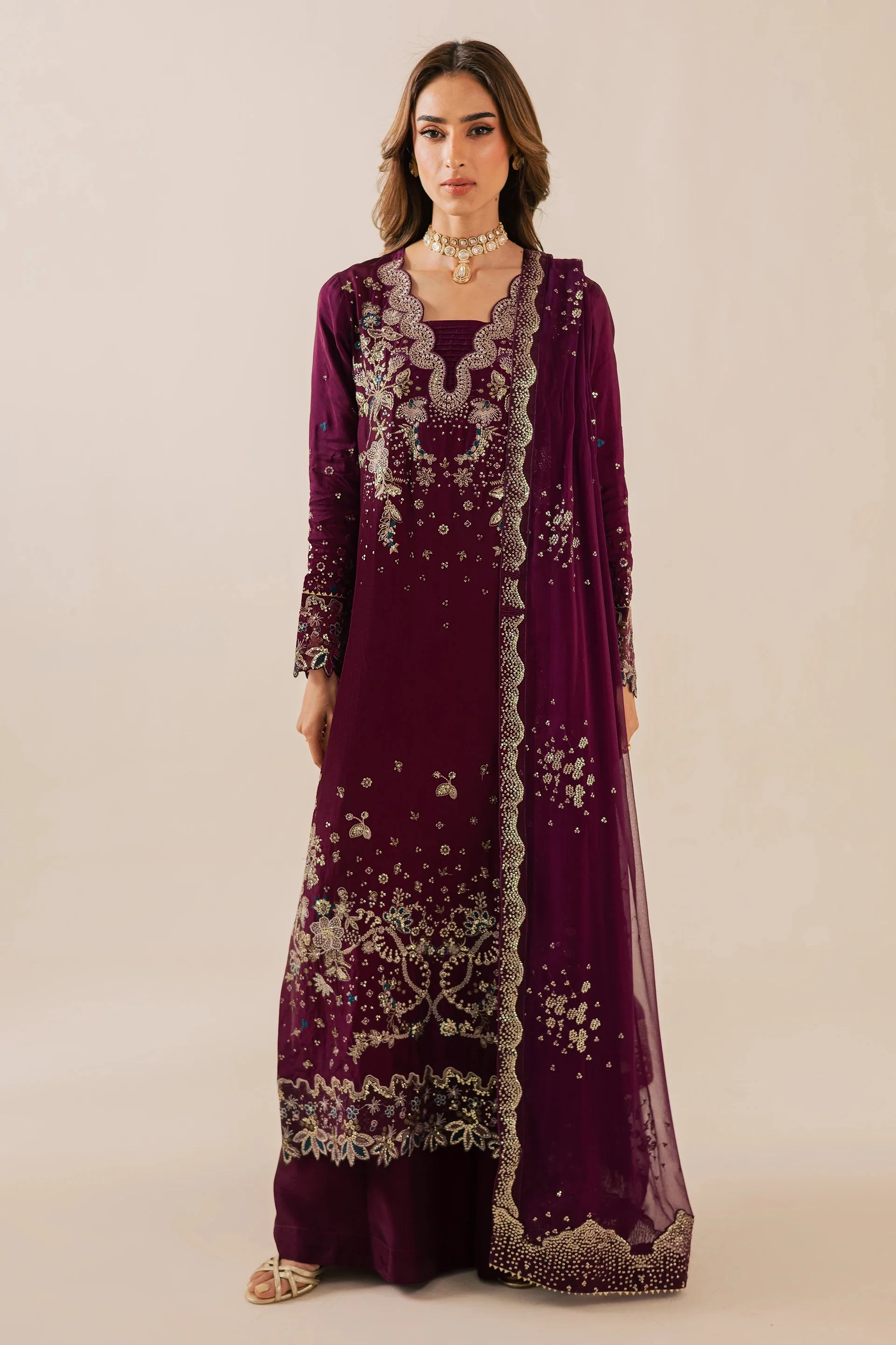 Nureh NP-749 Fancy Formal Pret 2026 - Image 2