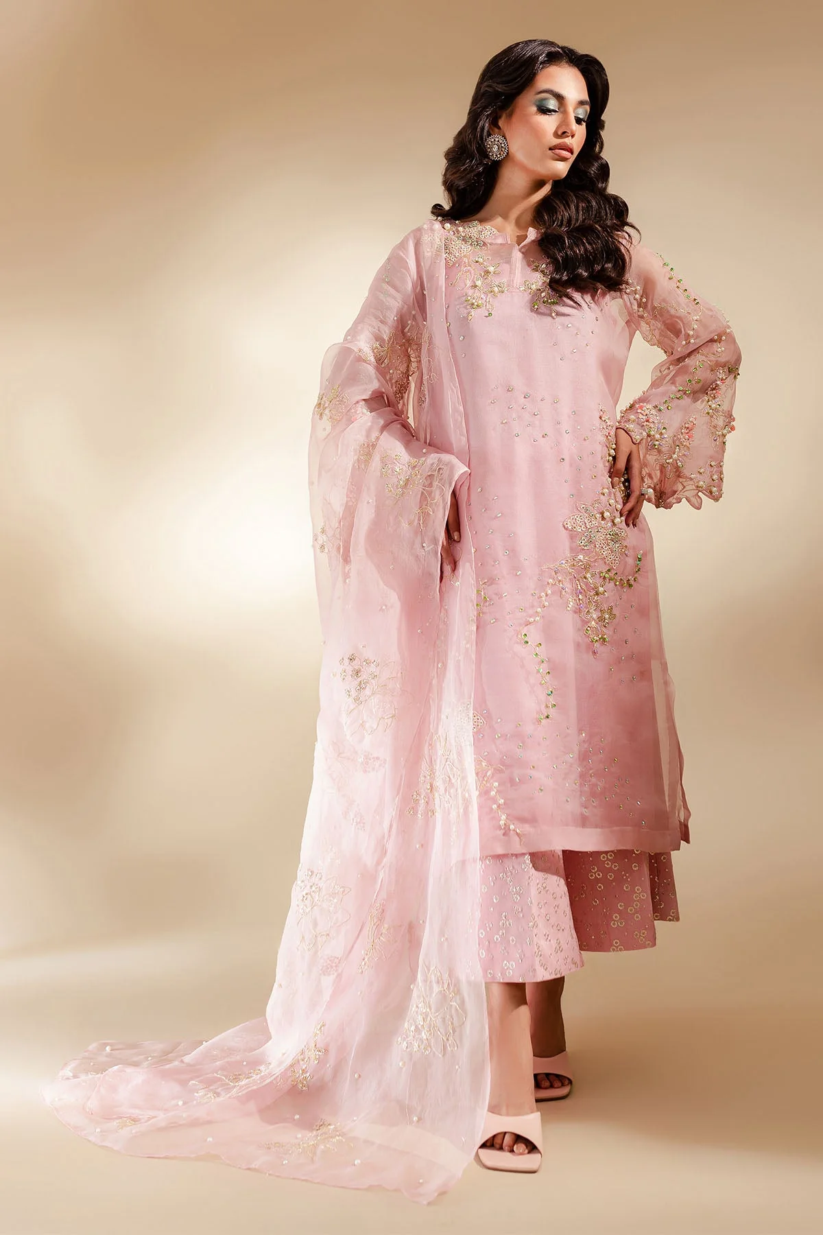 Nureh Rose Gold Tiny Twinkles Formals 2024