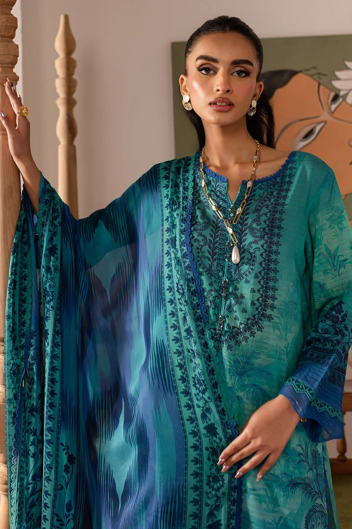 Nureh SP-138 Signature-Printed-Lawn 2025 - Image 2