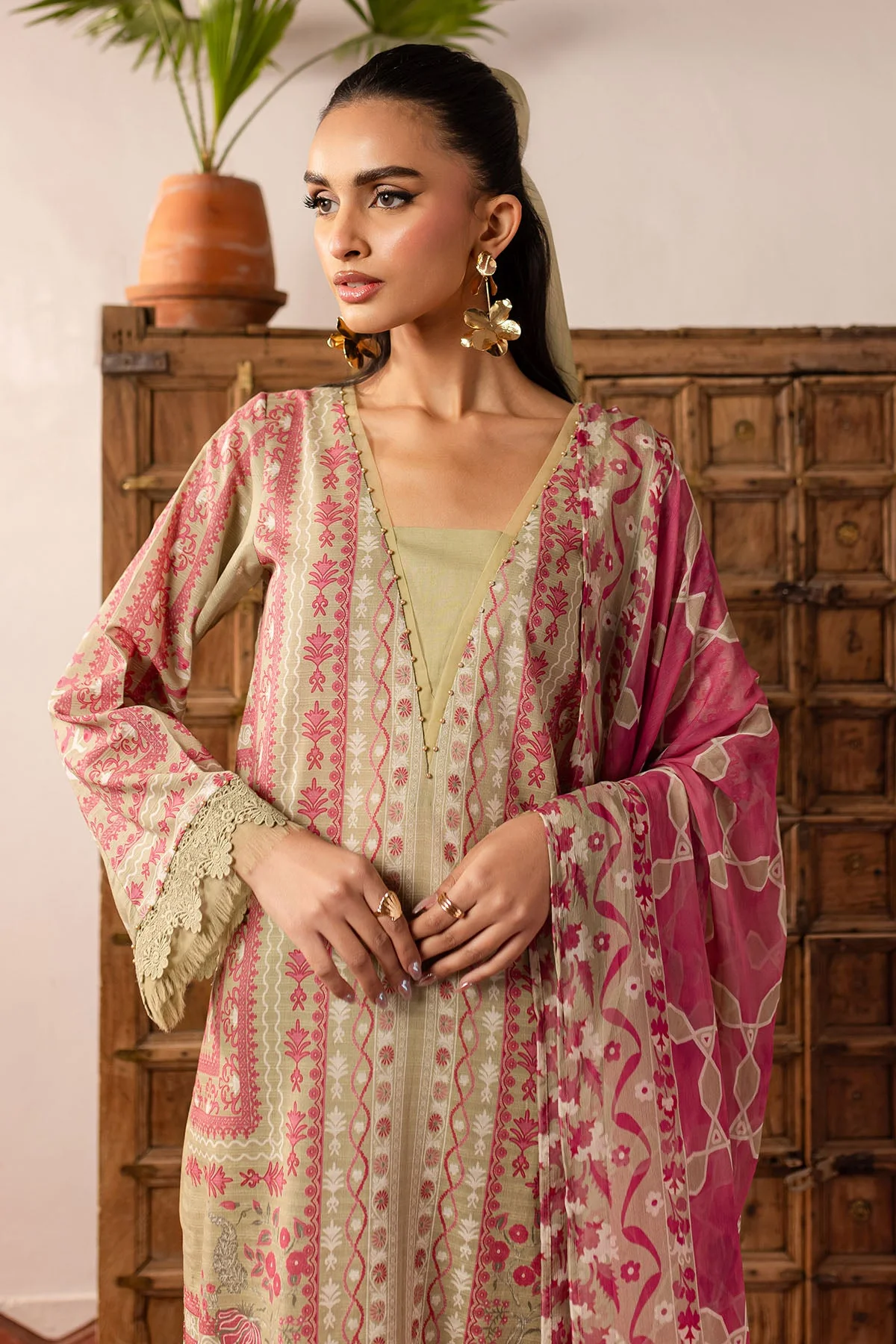 Nureh SP-141 Signature-Printed-Lawn 2025 - Image 2