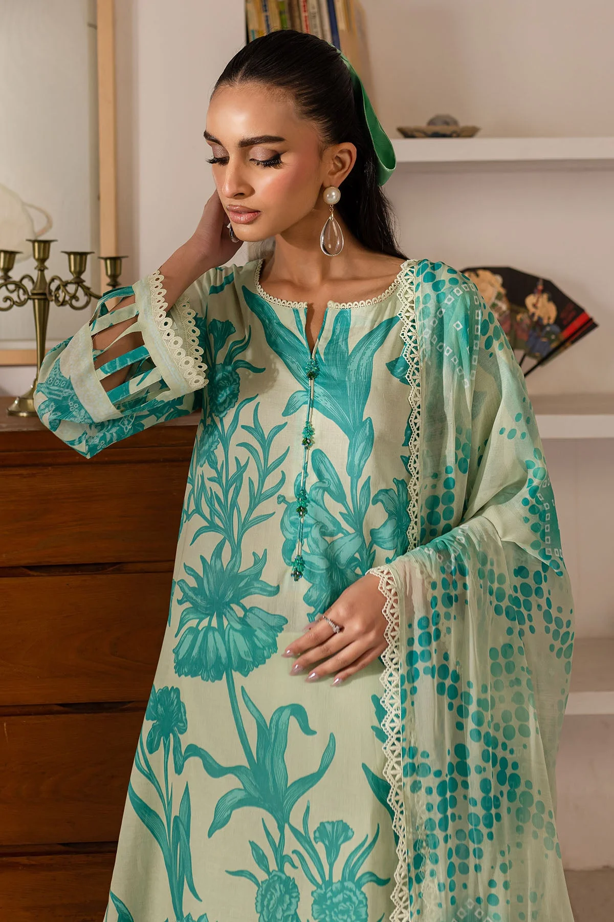 Nureh SP-143 Signature Printed Lawn 2025 - Image 2
