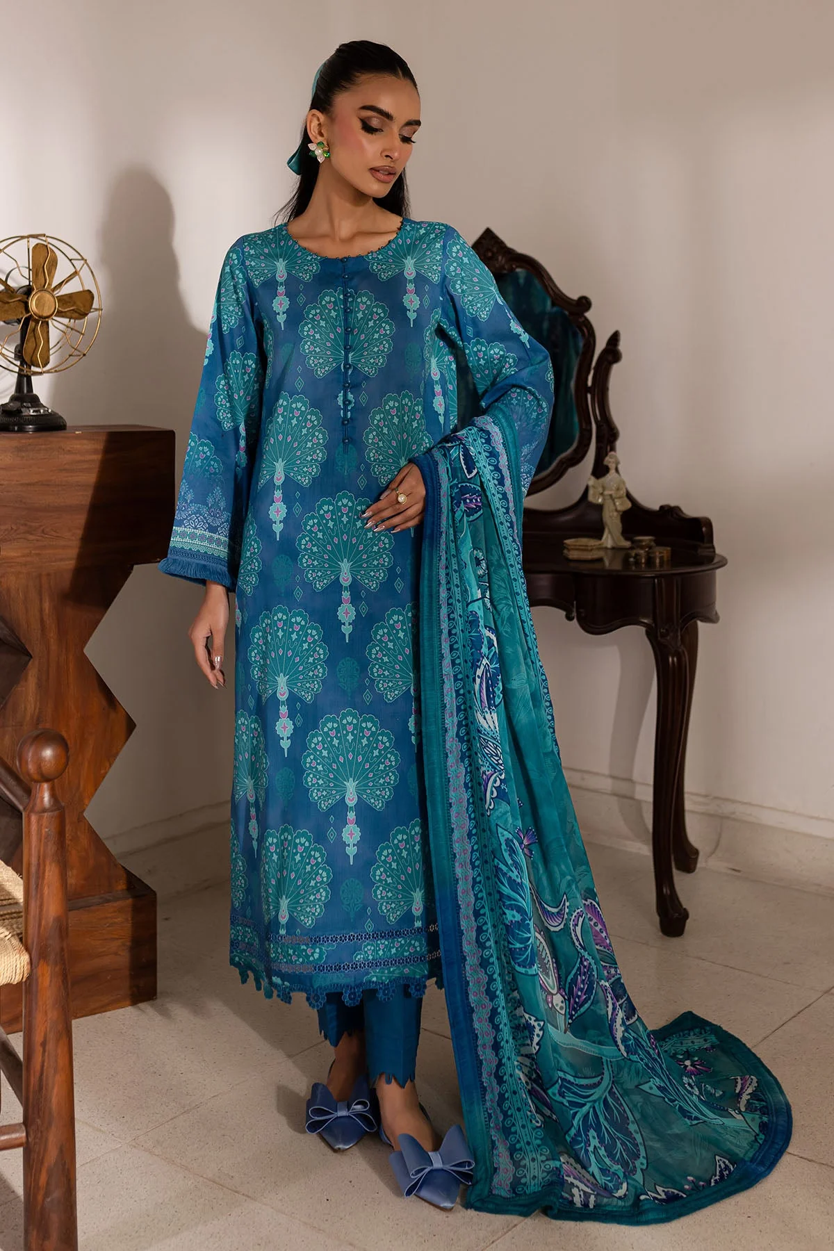 Nureh SP-145 Signature Printed Lawn 2025