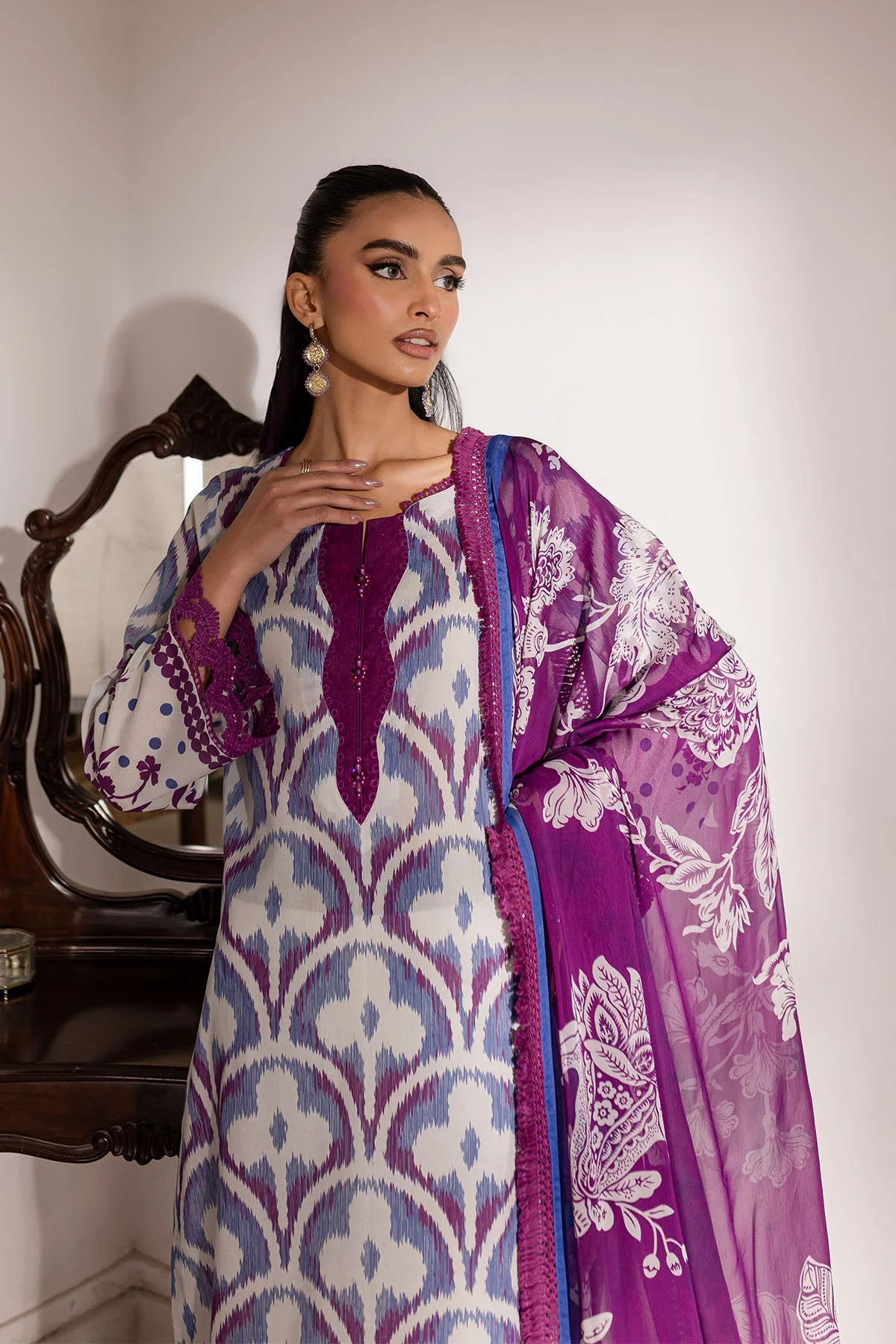 Nureh SP-147 Signature Printed Lawn 2025 - Image 2
