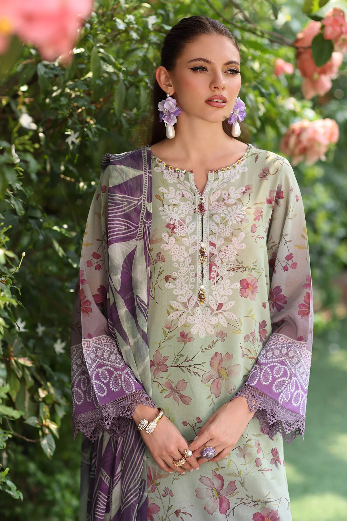 Nureh SP-152 Signature Printed Lawn 2025 - Image 2