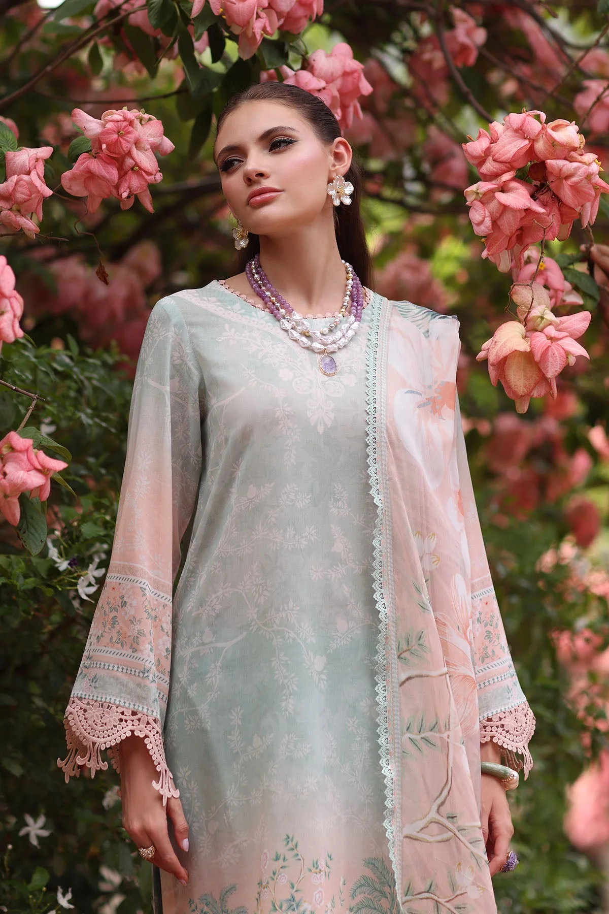 Nureh SP-154 Signature Printed Lawn 2025 - Image 2