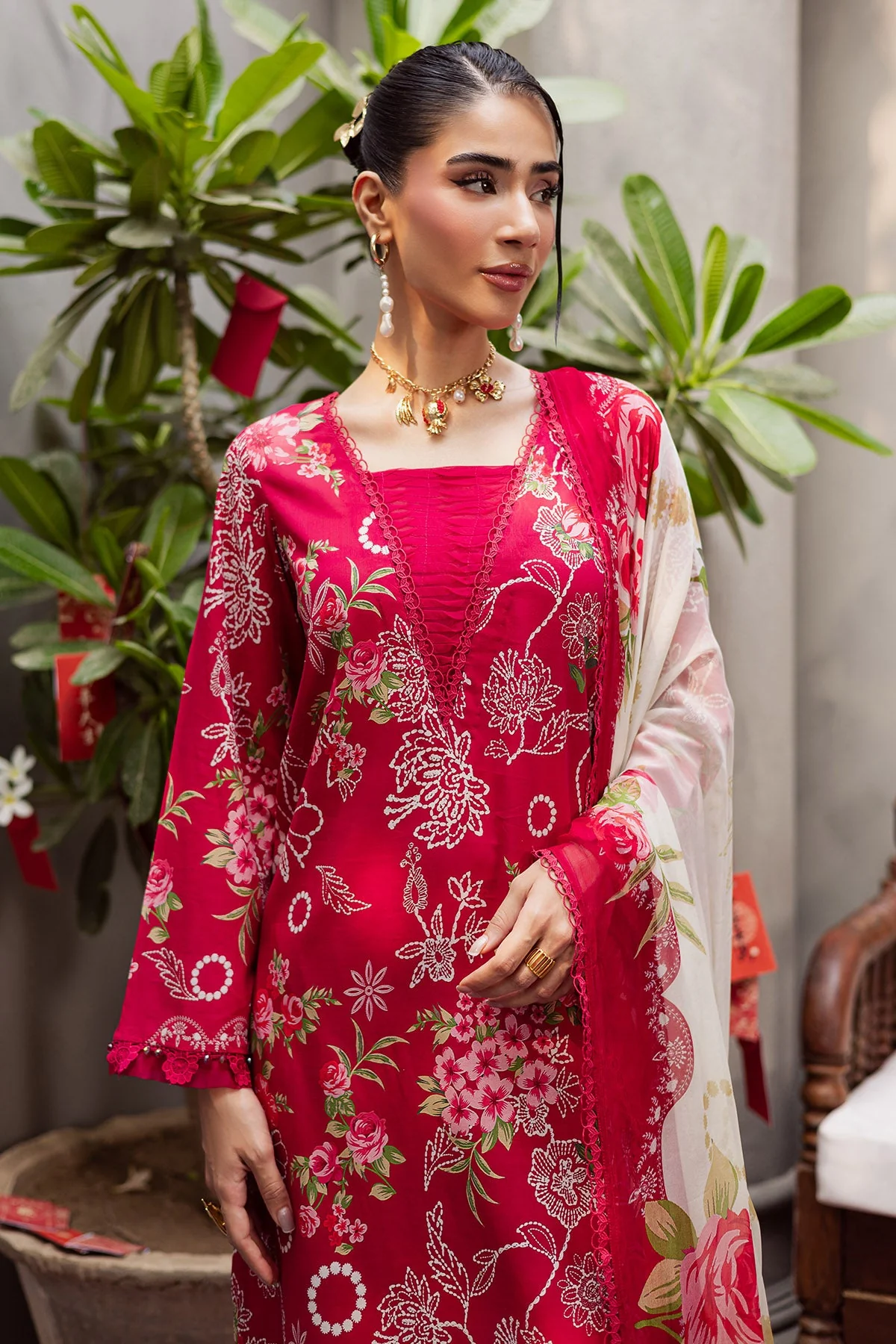 Nureh SP-160 Signature Printed Lawn 2026 - Image 2