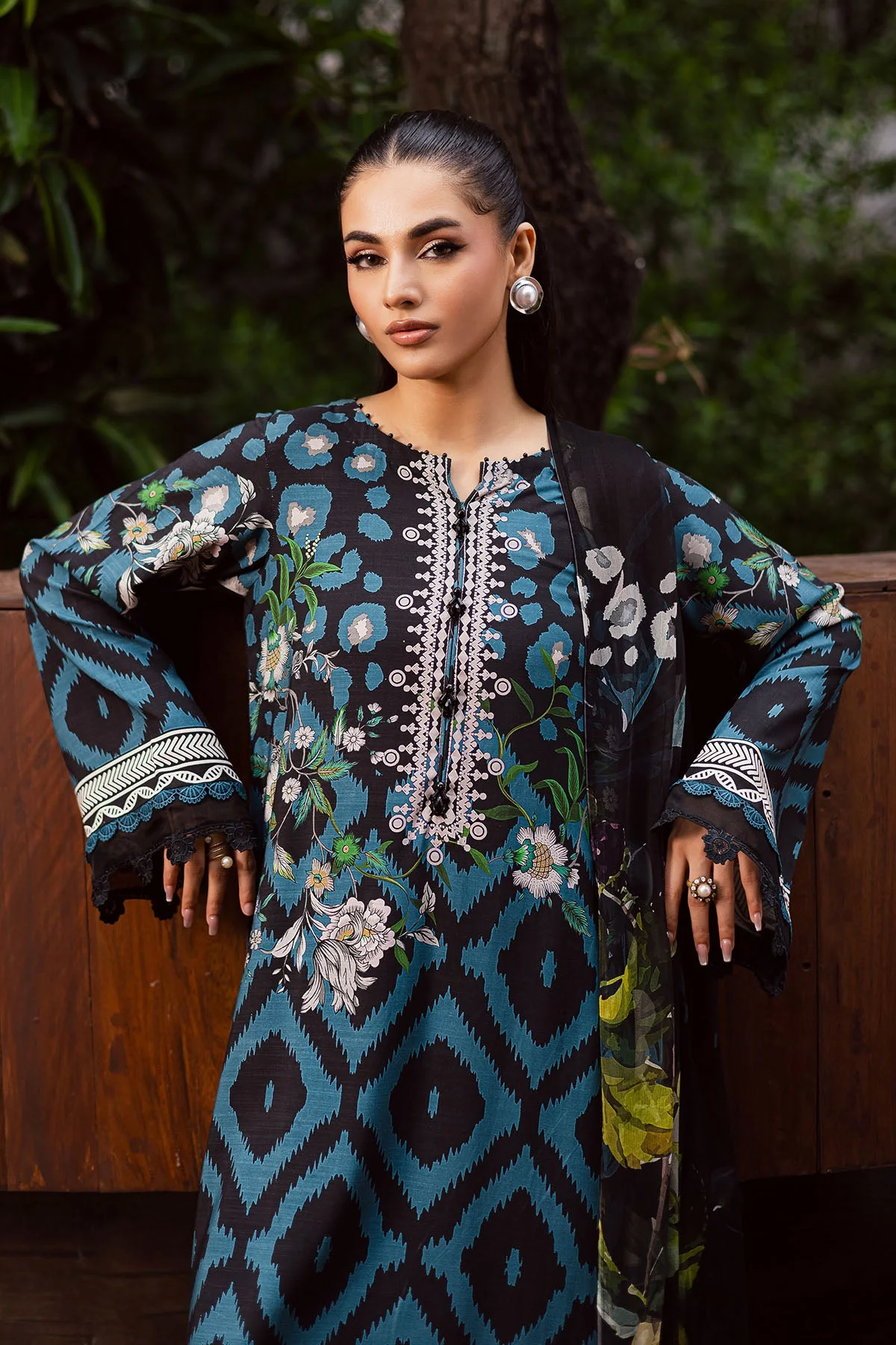 Nureh SP-165 Signature Printed Linen 2025 - Image 2