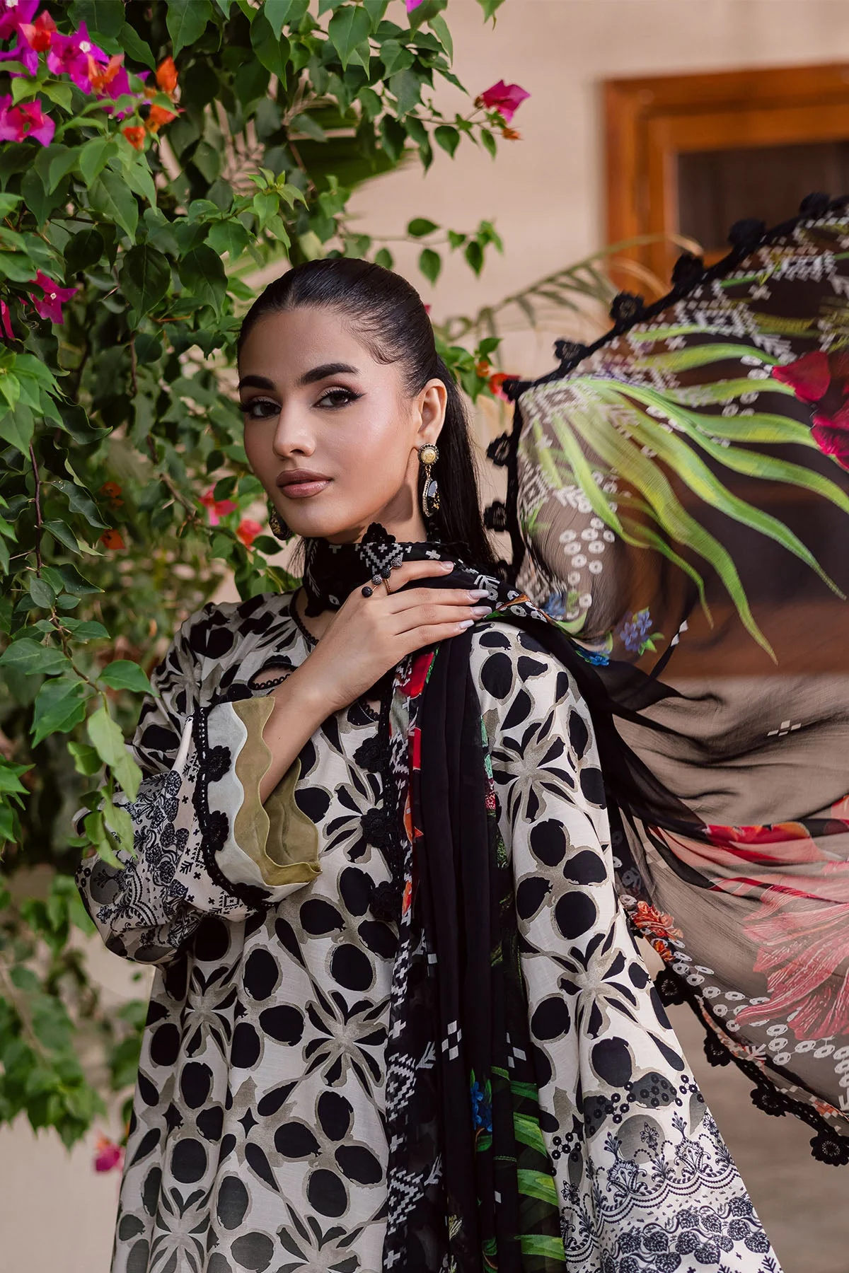 Nureh SP-166 Signature Printed Linen 2025 - Image 2