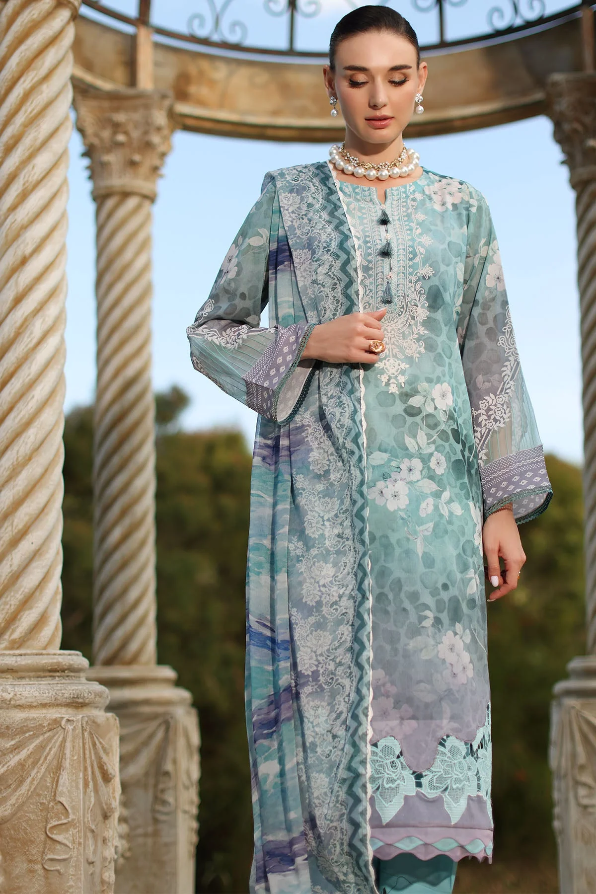 Nureh SP-196 Signature Printed Lawn 2026 - Image 2
