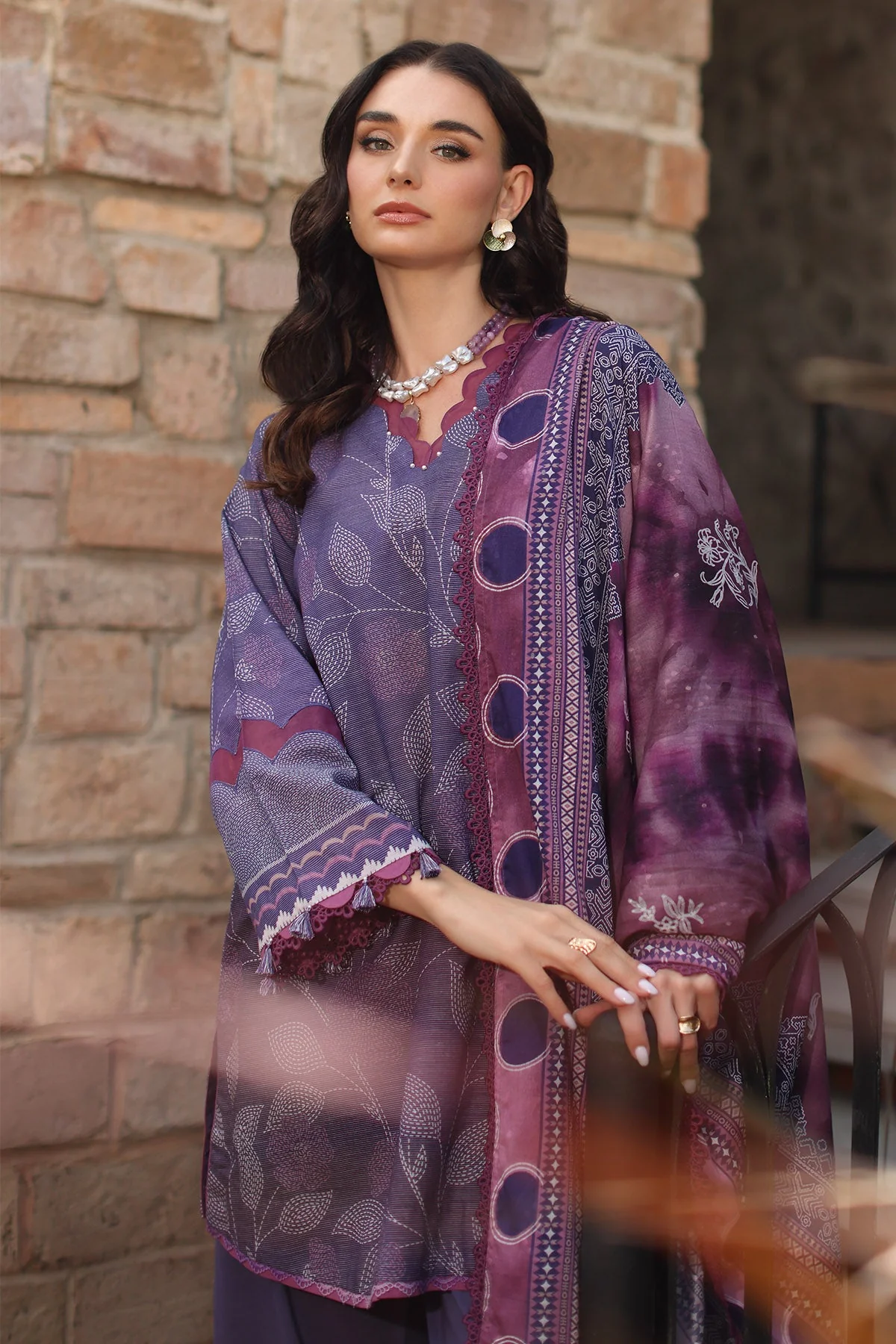 Nureh SP-202 Signature Printed Lawn 2026 - Image 2