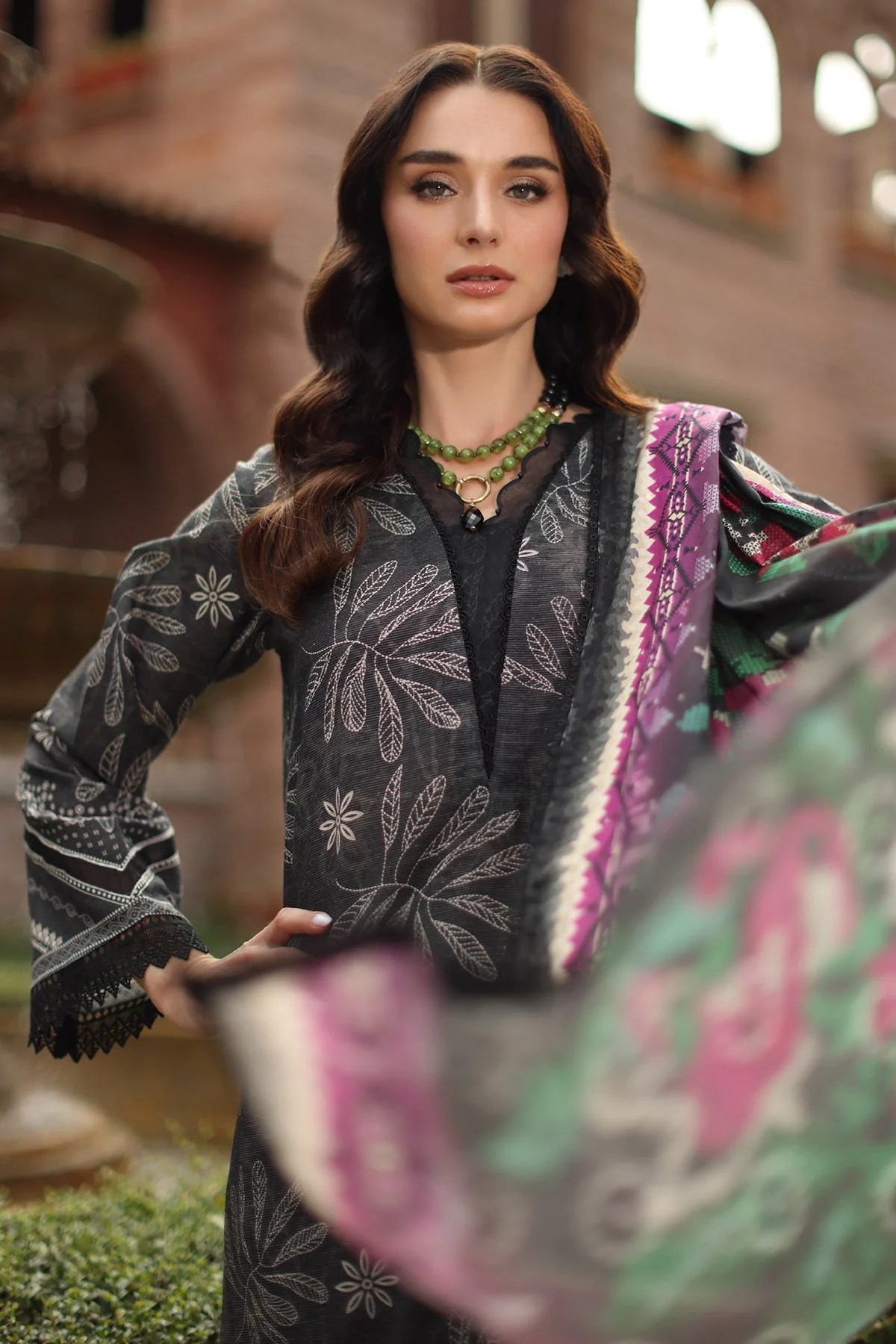 Nureh SP-204 Signature Printed Lawn 2026 - Image 2
