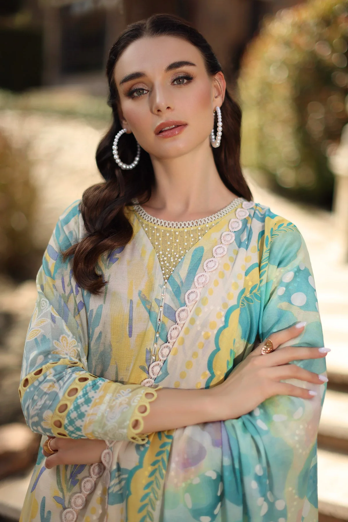 Nureh SP-206 Signature Printed Lawn 2026 - Image 2
