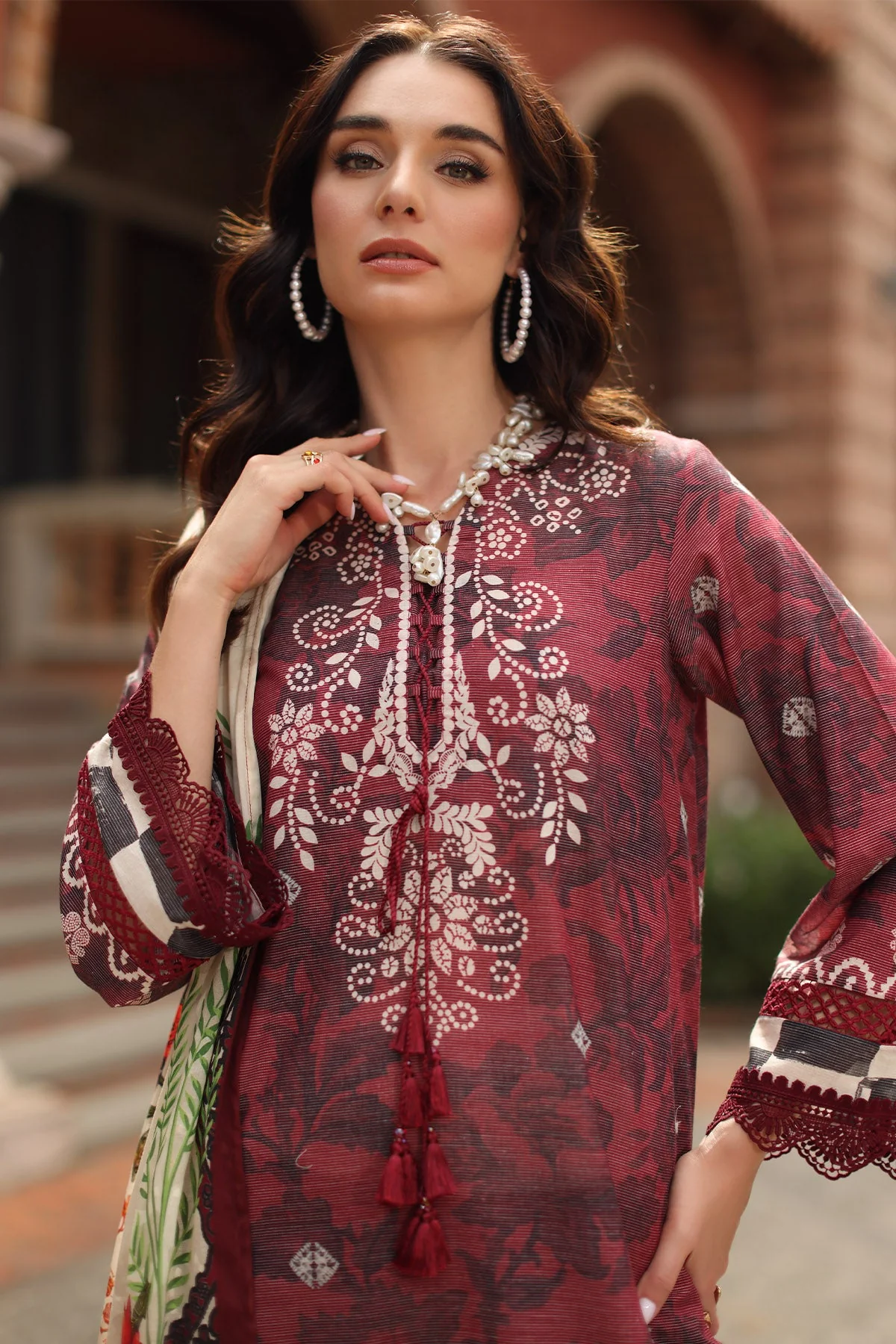 Nureh SP-208 Signature Printed Lawn 2026 - Image 2
