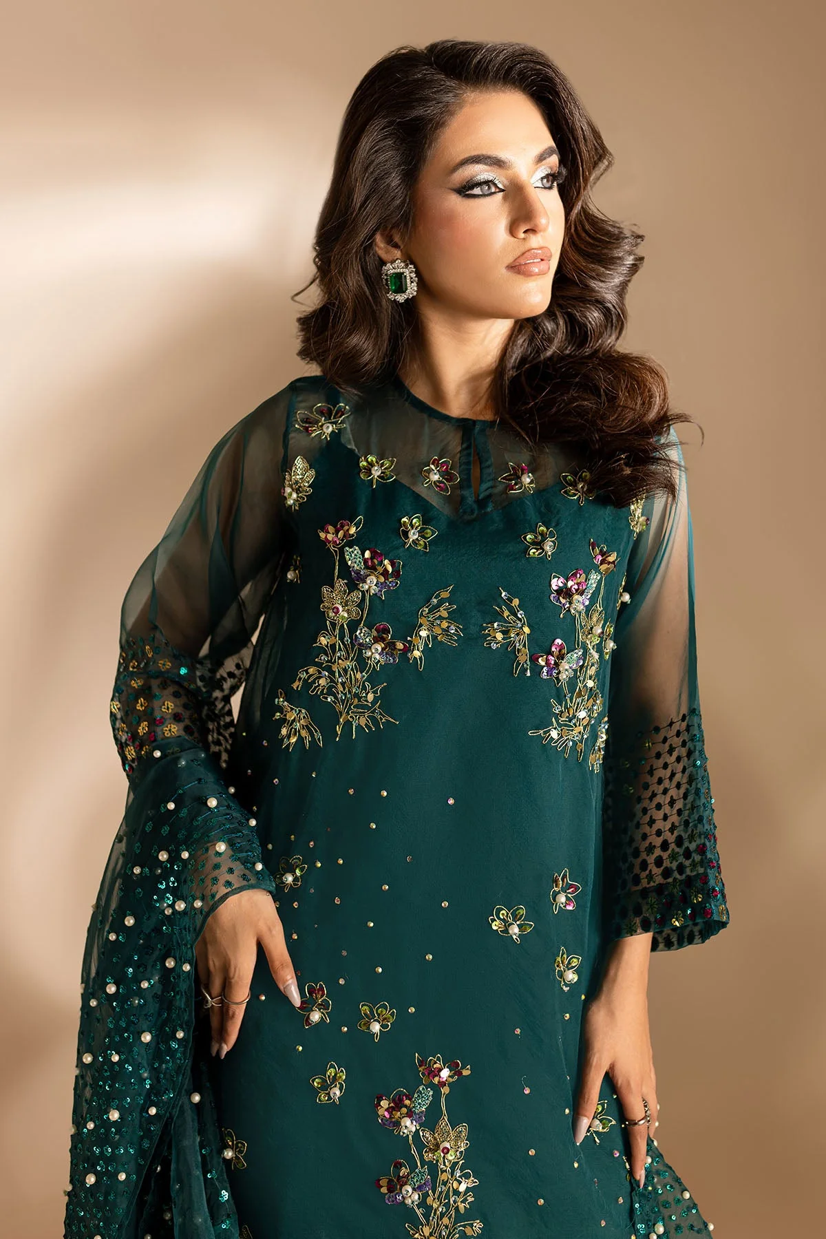 Nureh TW-01 Teal Dream Tiny Twinkles Formals 2024 - Image 2