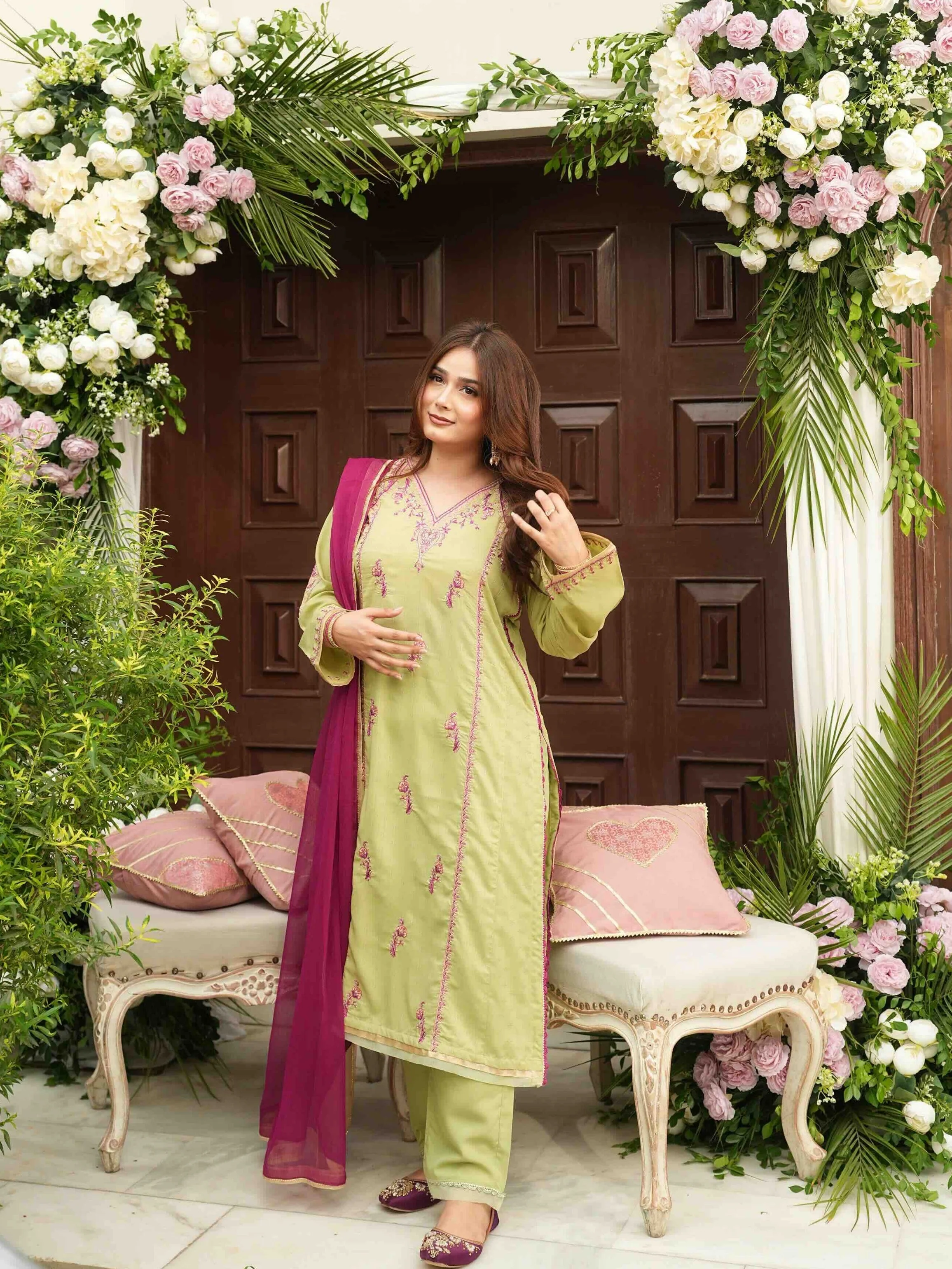 Omal Seerat – 3pc Baat Pakki Collection 2025
