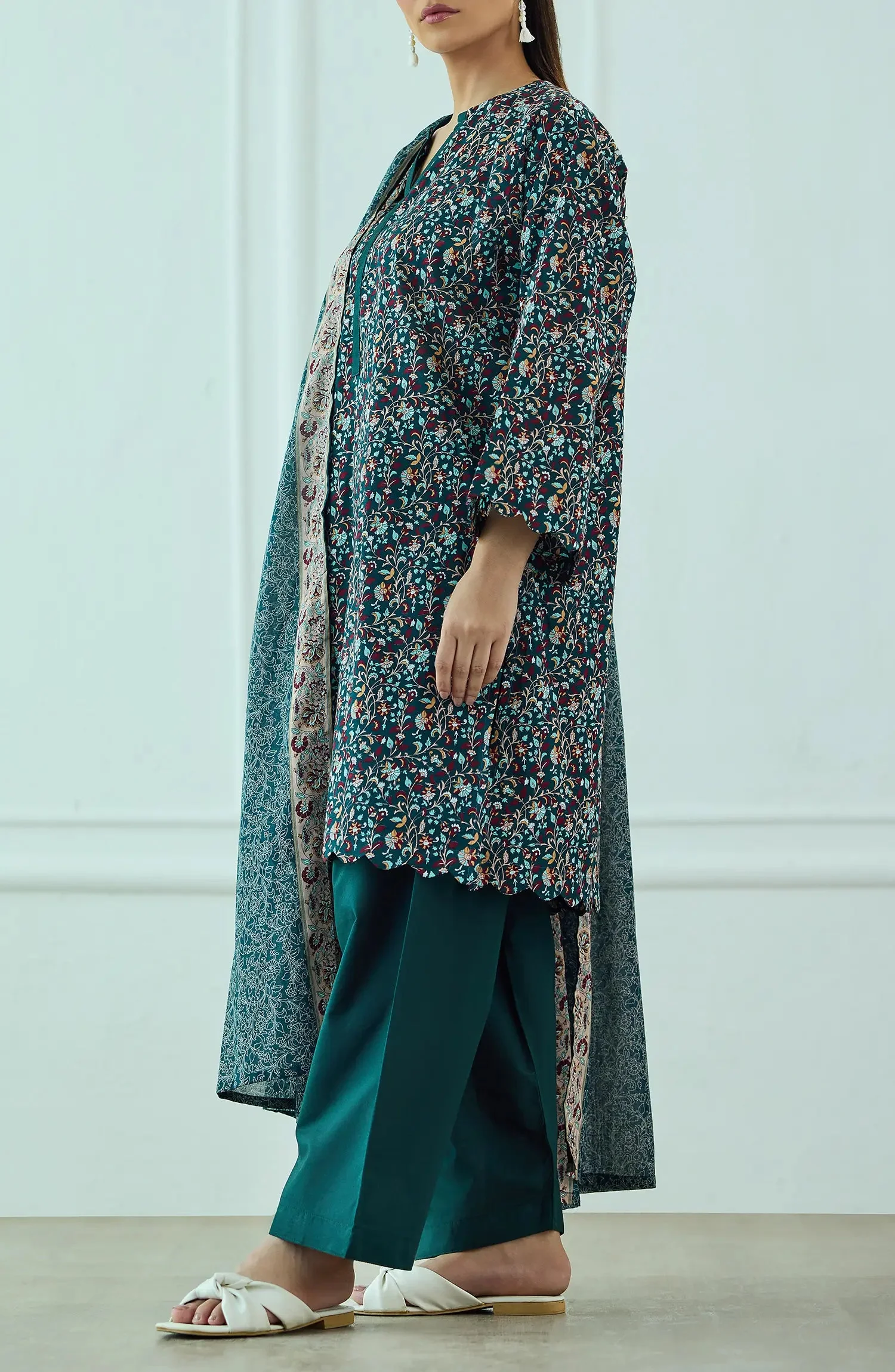 Orient OTL-20395/U GREEN Winter Dresses 2025 - Image 2