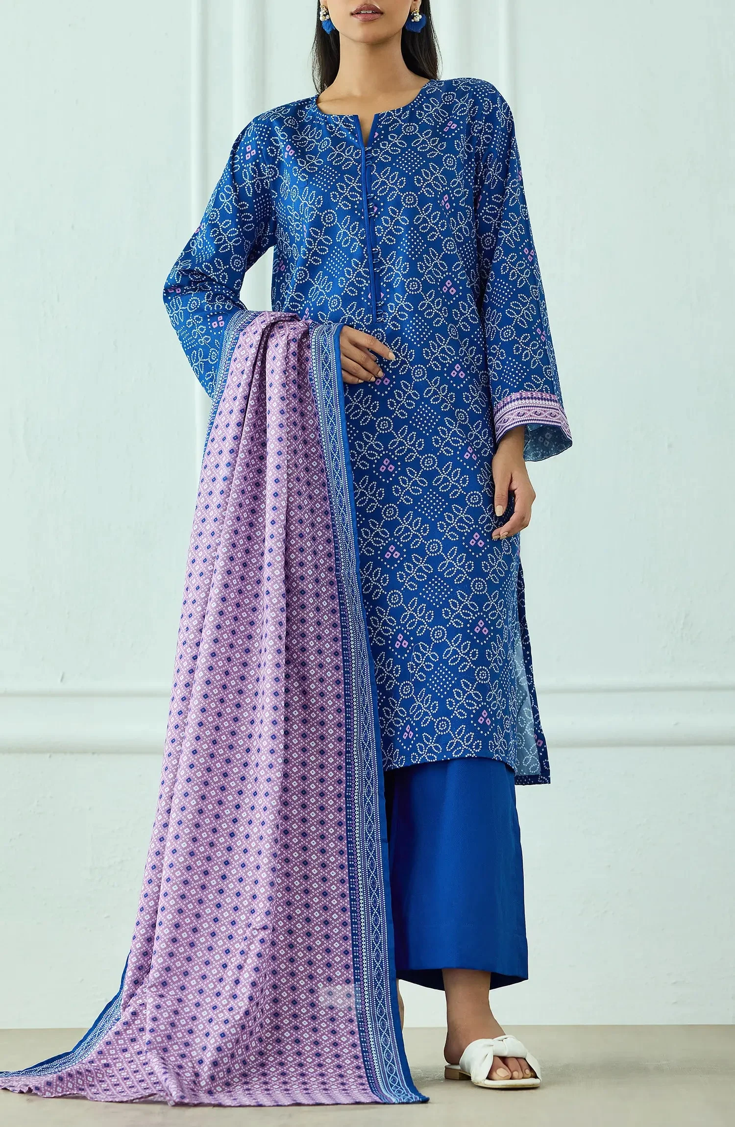 Orient OTL-20565/U BLUE Winter Dresses 2025