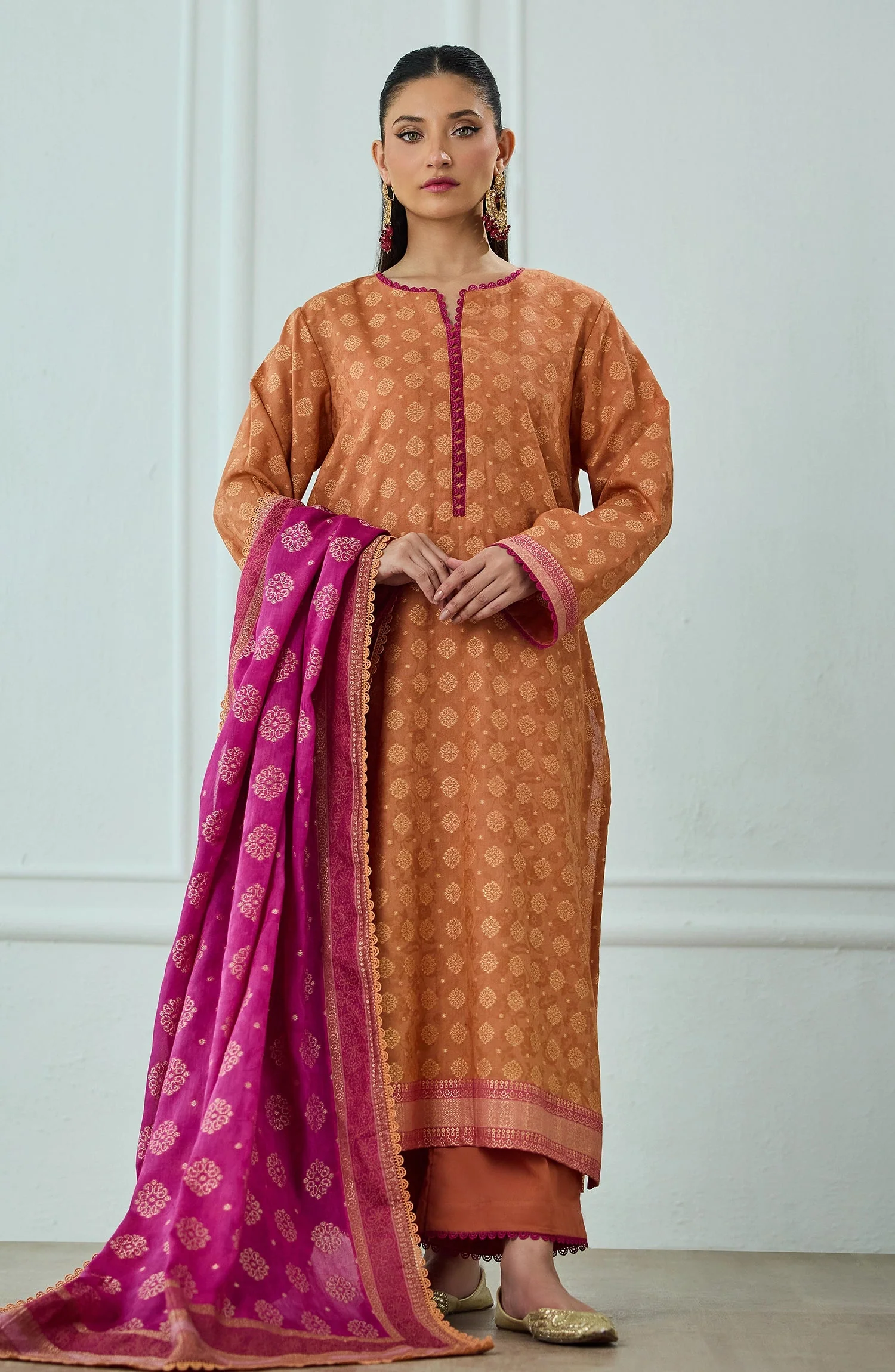 Orient OTL-25-076/U RUST Classic Lawn Jacquard Collection 2026