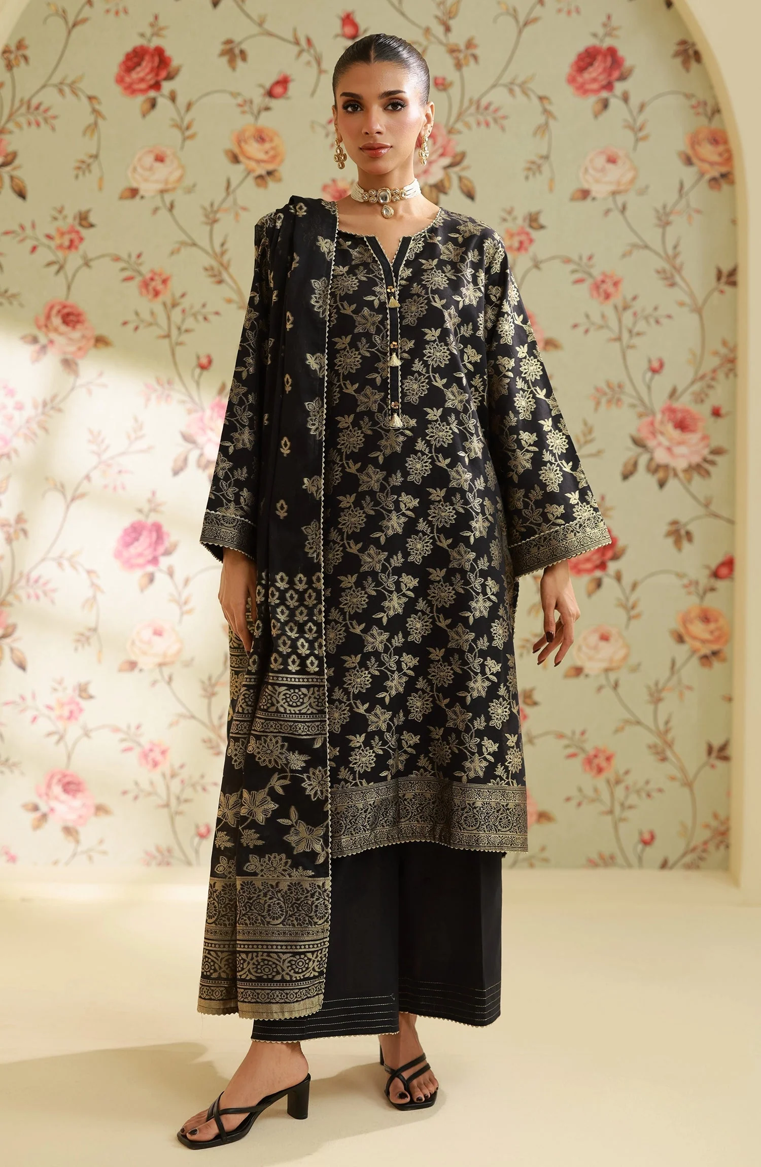 Orient OTL-25-080/U BLACK Classic Lawn Jacquard Collection 2026