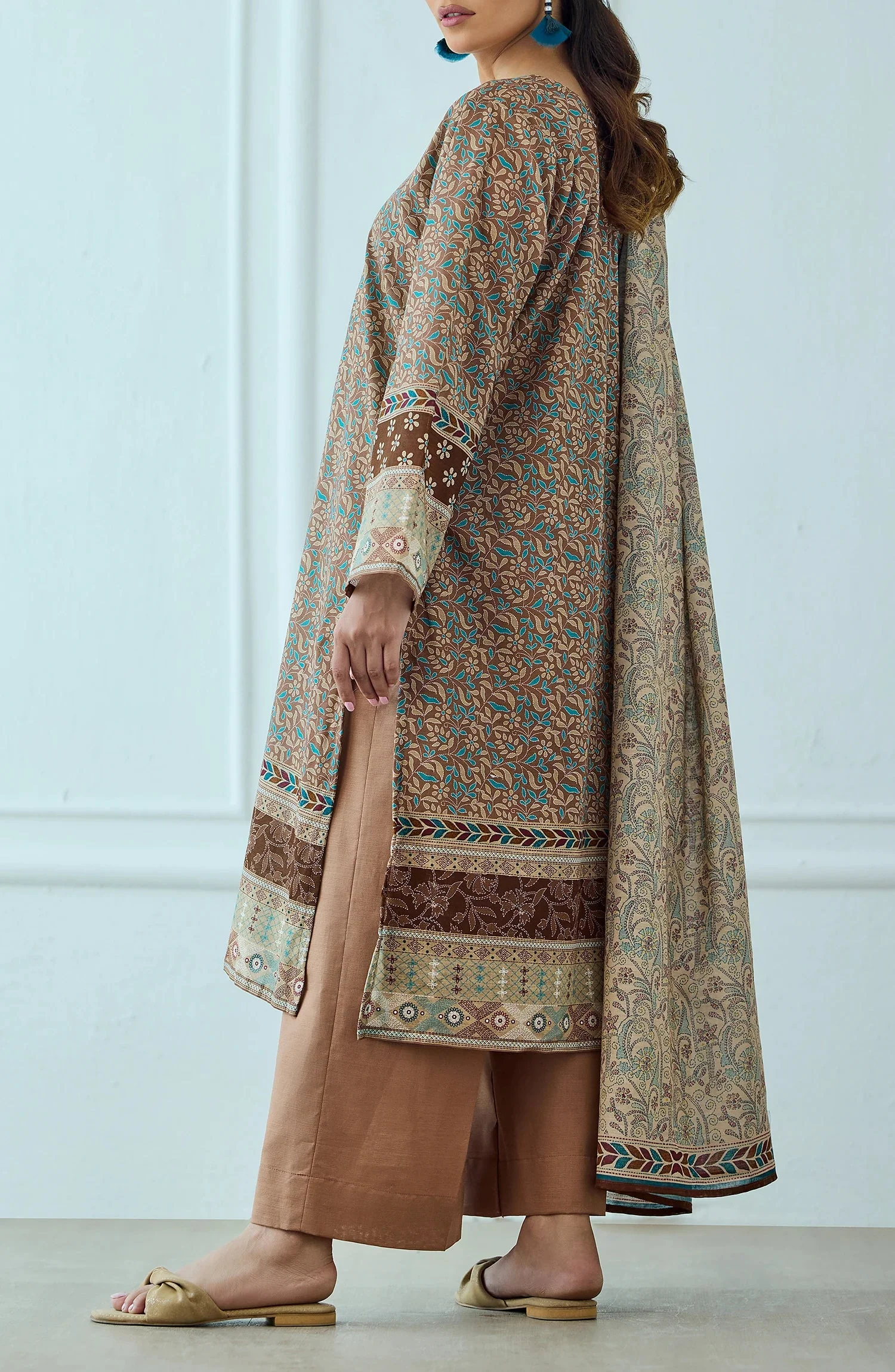 Orient OTL-25-456/U BROWN Winter Dresses 2025 - Image 2