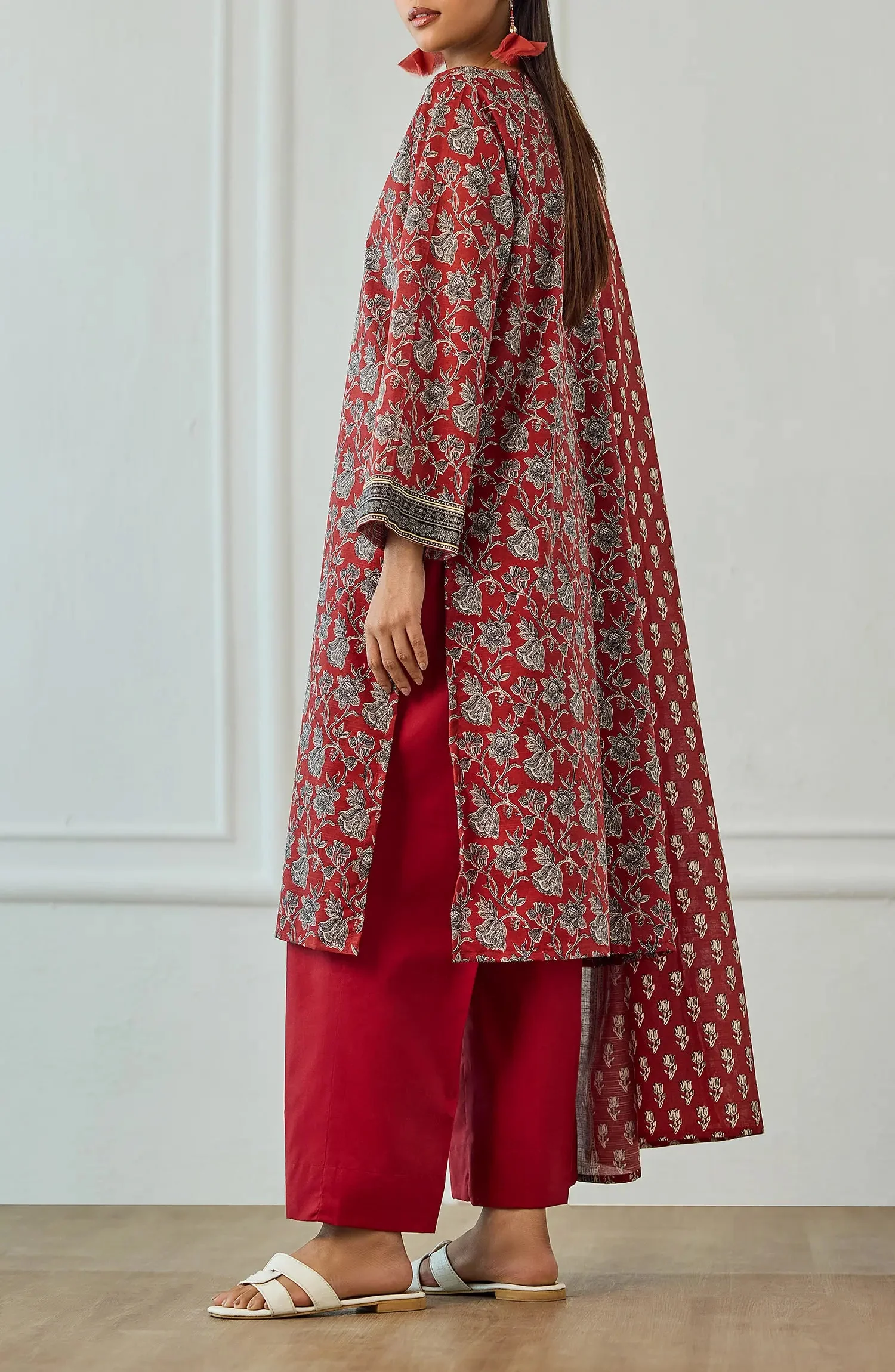 Orient OTL-25-472/U MAROON Winter Dresses 2025 - Image 2