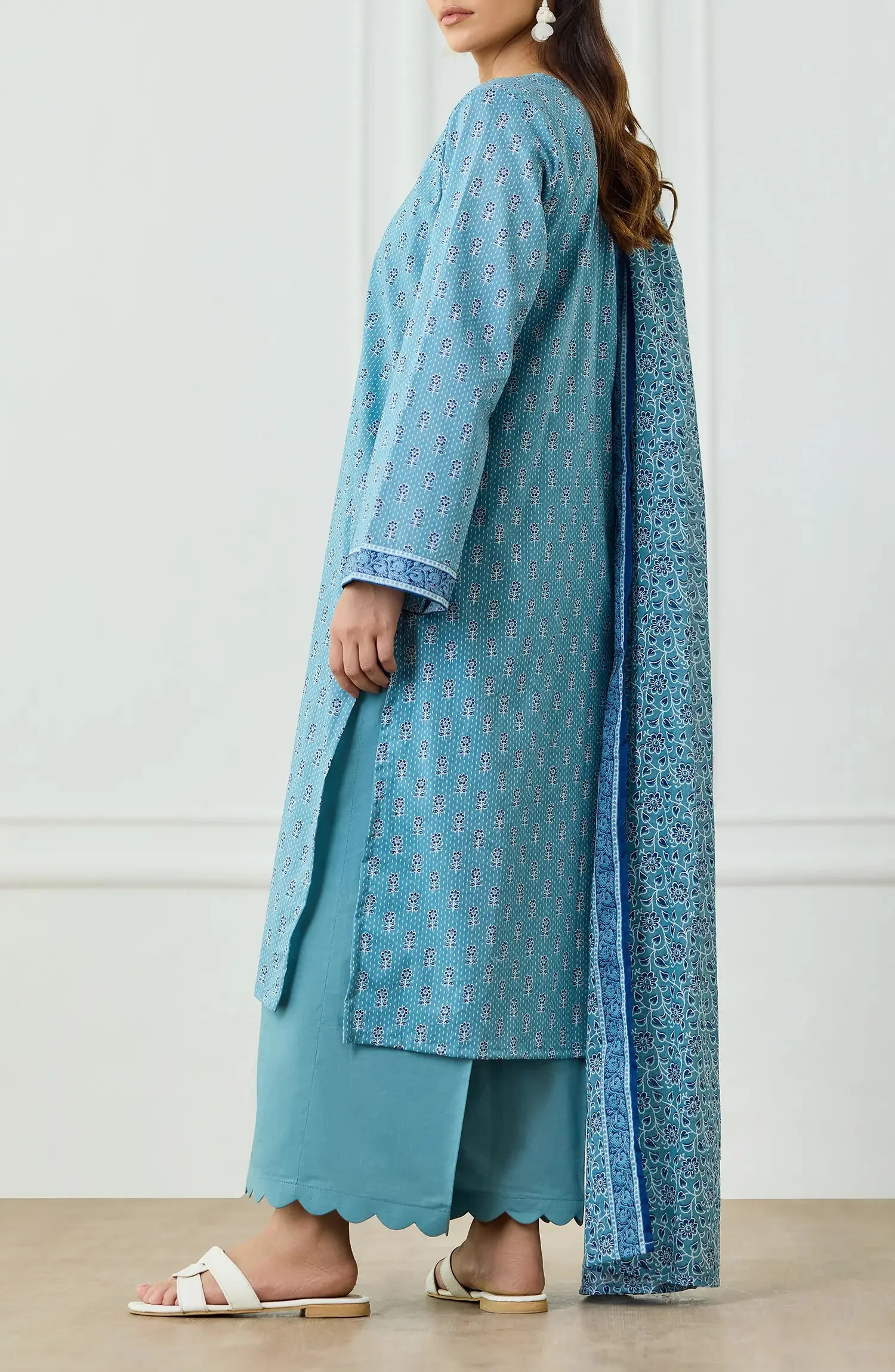 Orient OTL-25-497/U SKY BLUE Winter Dresses 2025 - Image 2